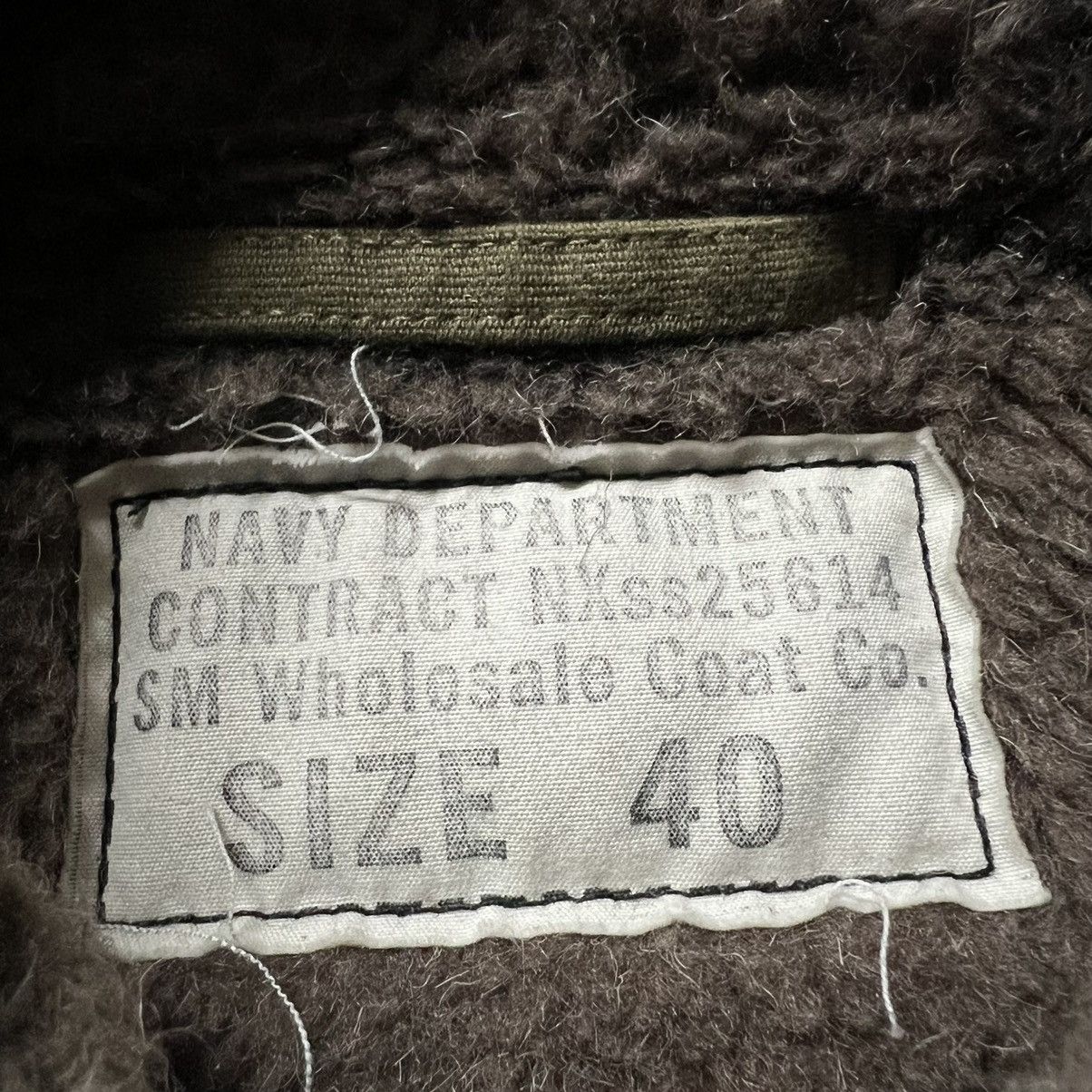 Vintage Vintage U.S. Navy A-1 Military Deck Jacket Size US S / EU 44-46 / 1 - 7 Thumbnail