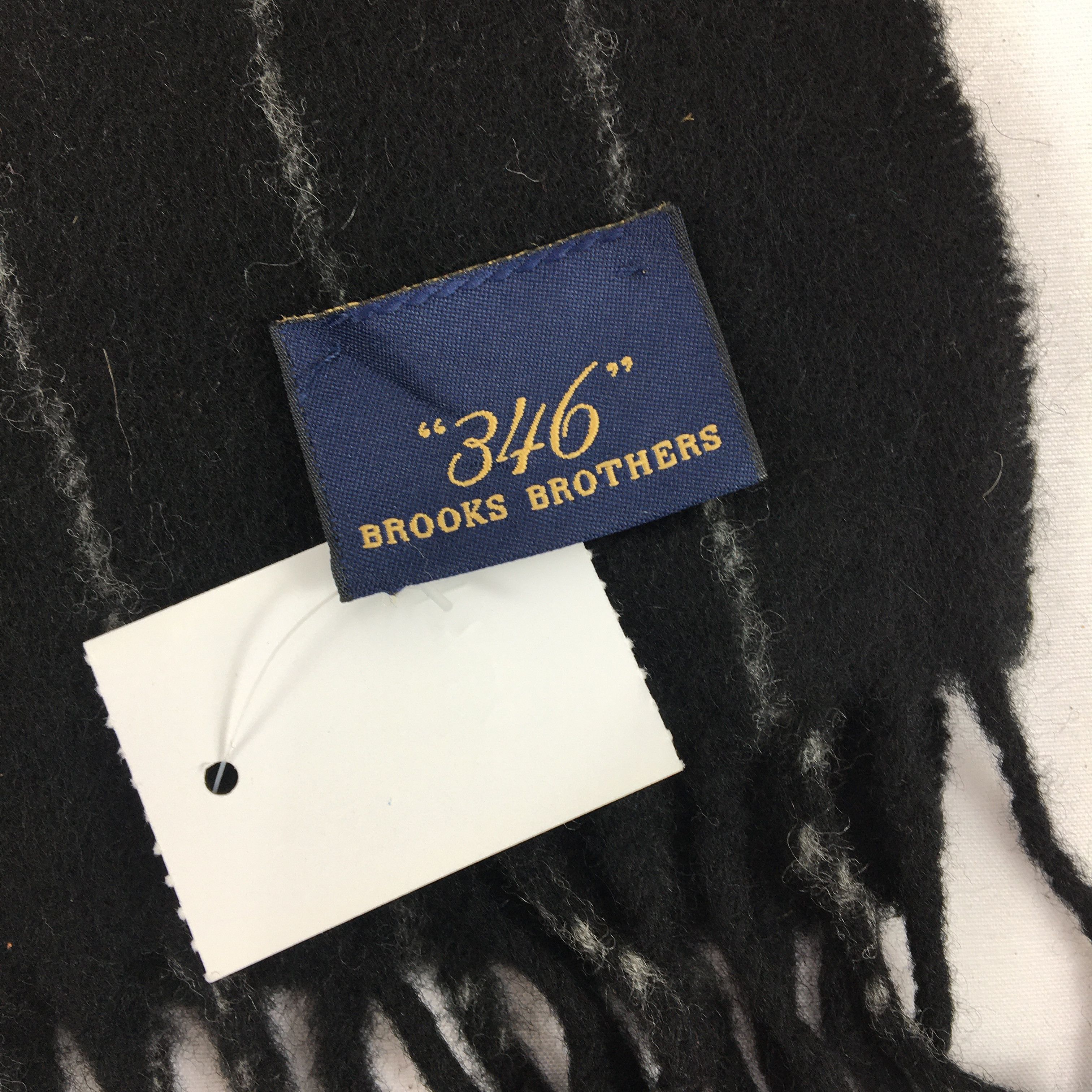 Brooks Brothers Vintage Brooks Brothers Scarf Muffler Wool Cashmere Scarves Size ONE SIZE - 4 Thumbnail