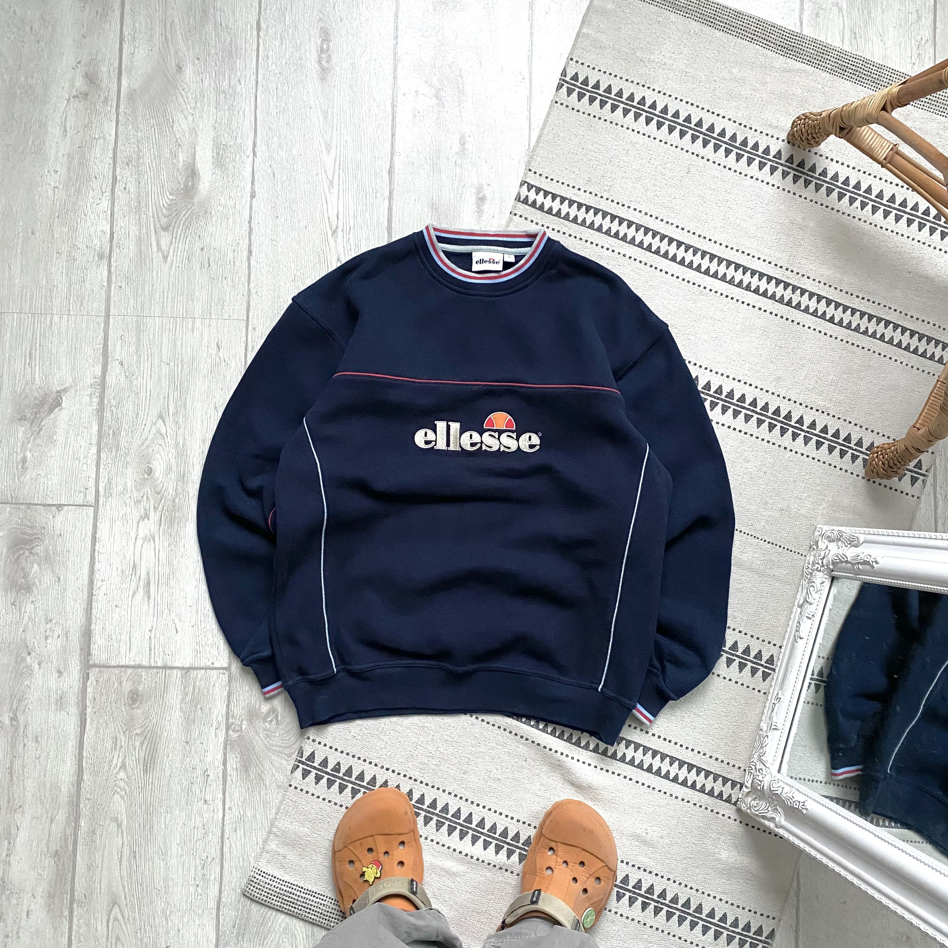 Ellesse 🥎 Vintage 90s Ellesse heavy sweatshirt Y2K Size US S / EU 44-46 / 1 - 1 Thumbnail