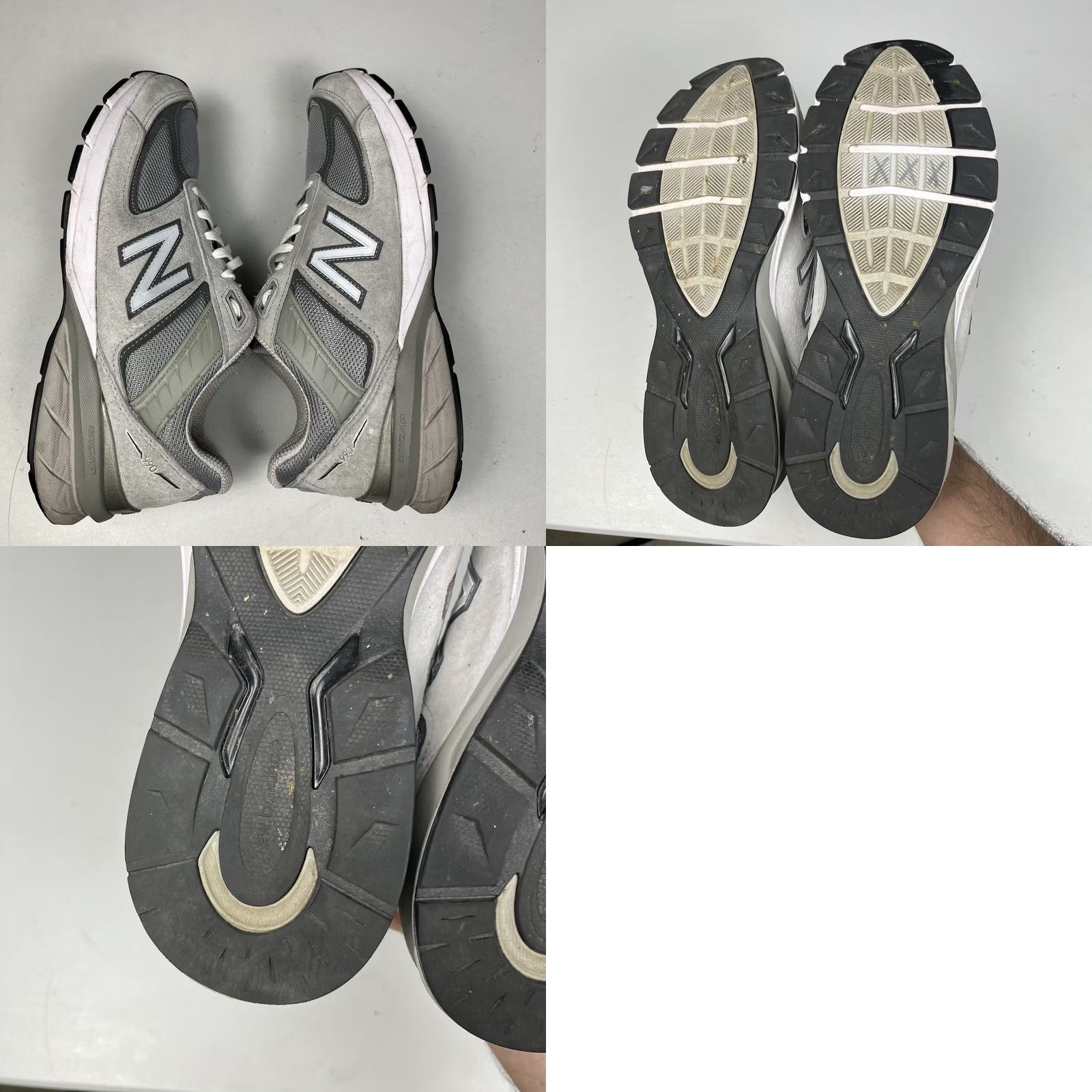 New Balance New Balance 990v5 Mens 2E US 10 Gray Castlerock Low Wide M990GL5 Made in the USA Size US 10 / EU 43 - 8 Thumbnail