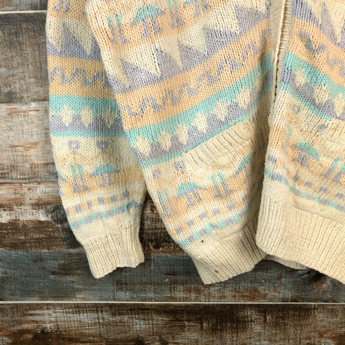 Homespun Knitwear D La vicuna Yellow Cardigan Knitwear #A2184 Size US M / EU 48-50 / 2 - 7 Thumbnail