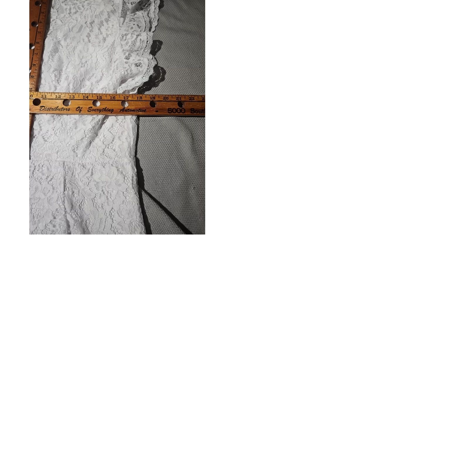 Vintage New York & Co Eyelet Romper Womens XL White Fairy Boho Coquette One Piece Size 40" / US 18 - 10 Thumbnail