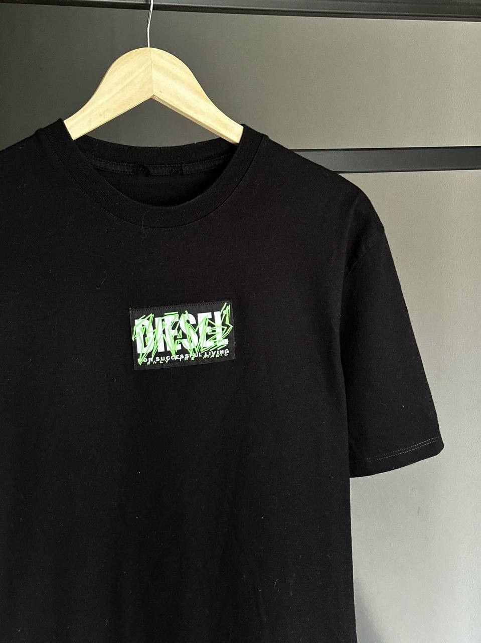 Diesel Diesel Logo Black T-Shirt Streetwear Hype Size US M / EU 48-50 / 2 - 2 Thumbnail