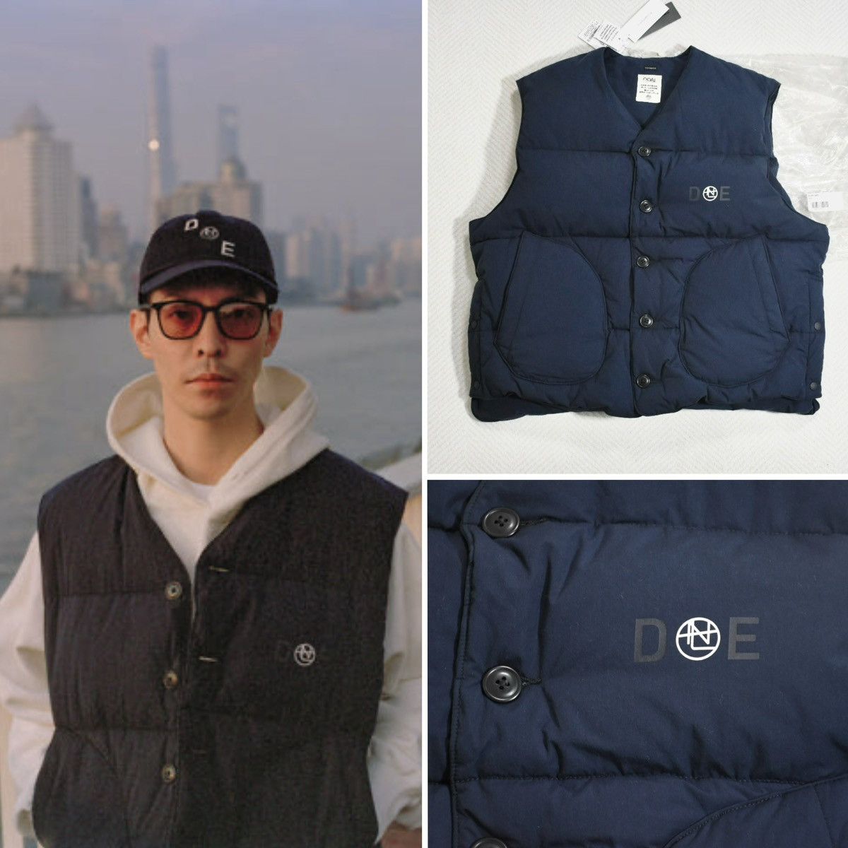 Nanamica down vest online