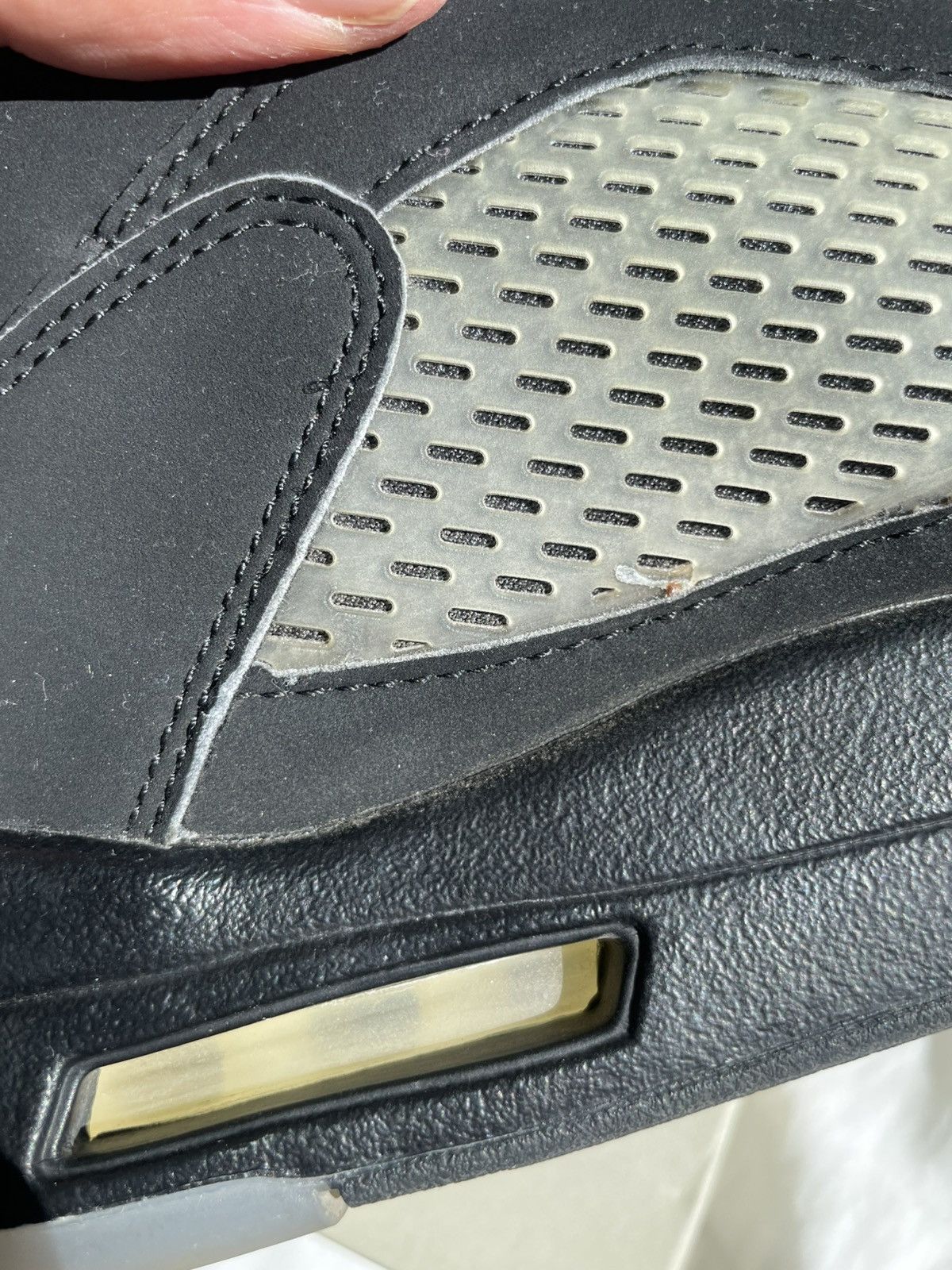 Jordan Brand Jordan 5 Black Metallic 2016 Size US 12 / EU 45 - 5 Thumbnail
