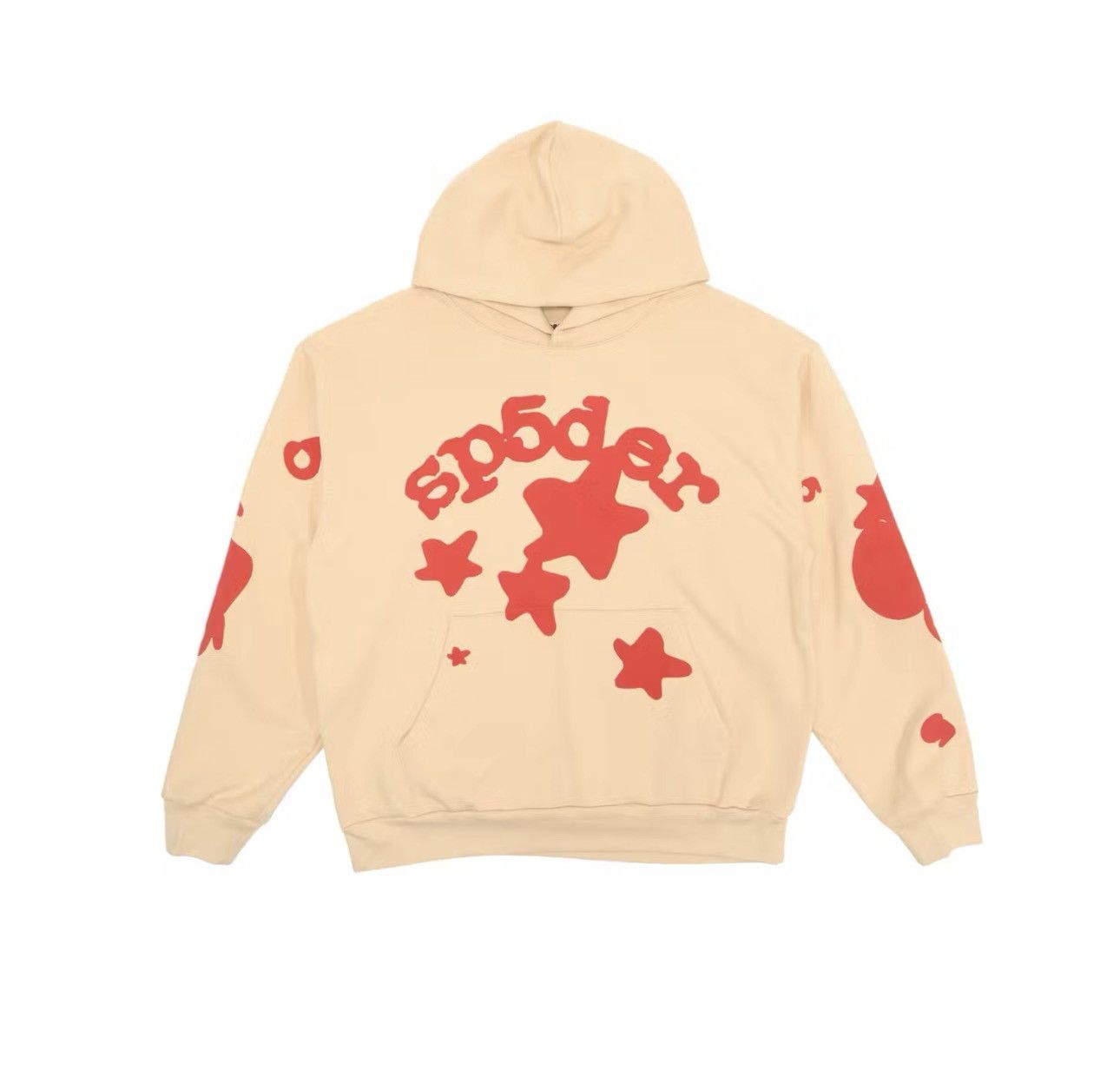 Sp5der Sp5der Beluga Hoodie Cream Size US XL / EU 56 / 4 - 1 Thumbnail