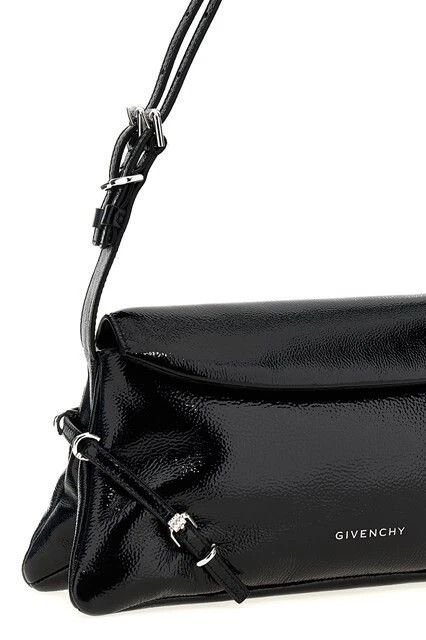 Givenchy GIVENCHY Voyou Black Leather Shoulder Bag New And Authentic Size ONE SIZE - 3 Thumbnail