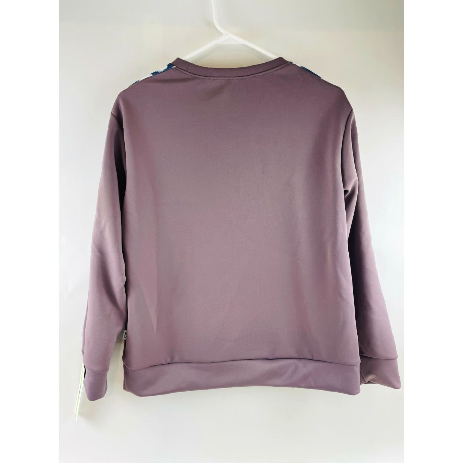 Nicole Miller Nicole Miller Sport Sweatshirt Pullover Size Medium Purple Tie Dye Long Sleeve Womens Size M / US 6-8 / IT 42-44 - 2 Thumbnail