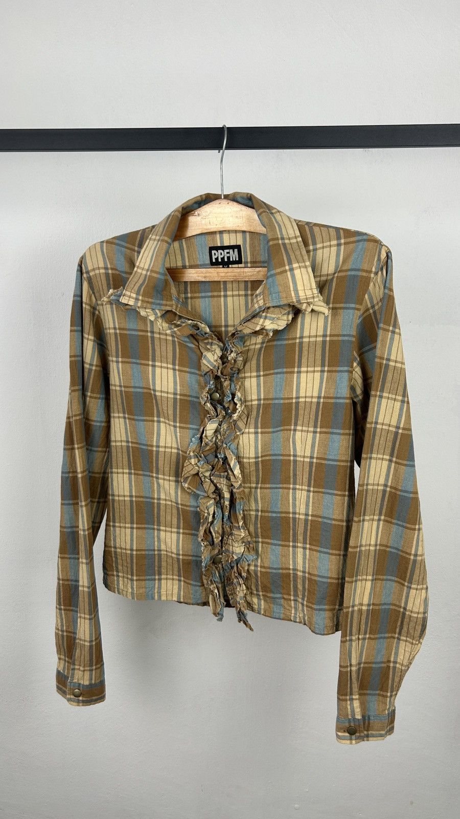 Japanese Brand × Vintage PPFM - Laced Blouse Size M / US 6-8 / IT 42-44 - 10 Thumbnail
