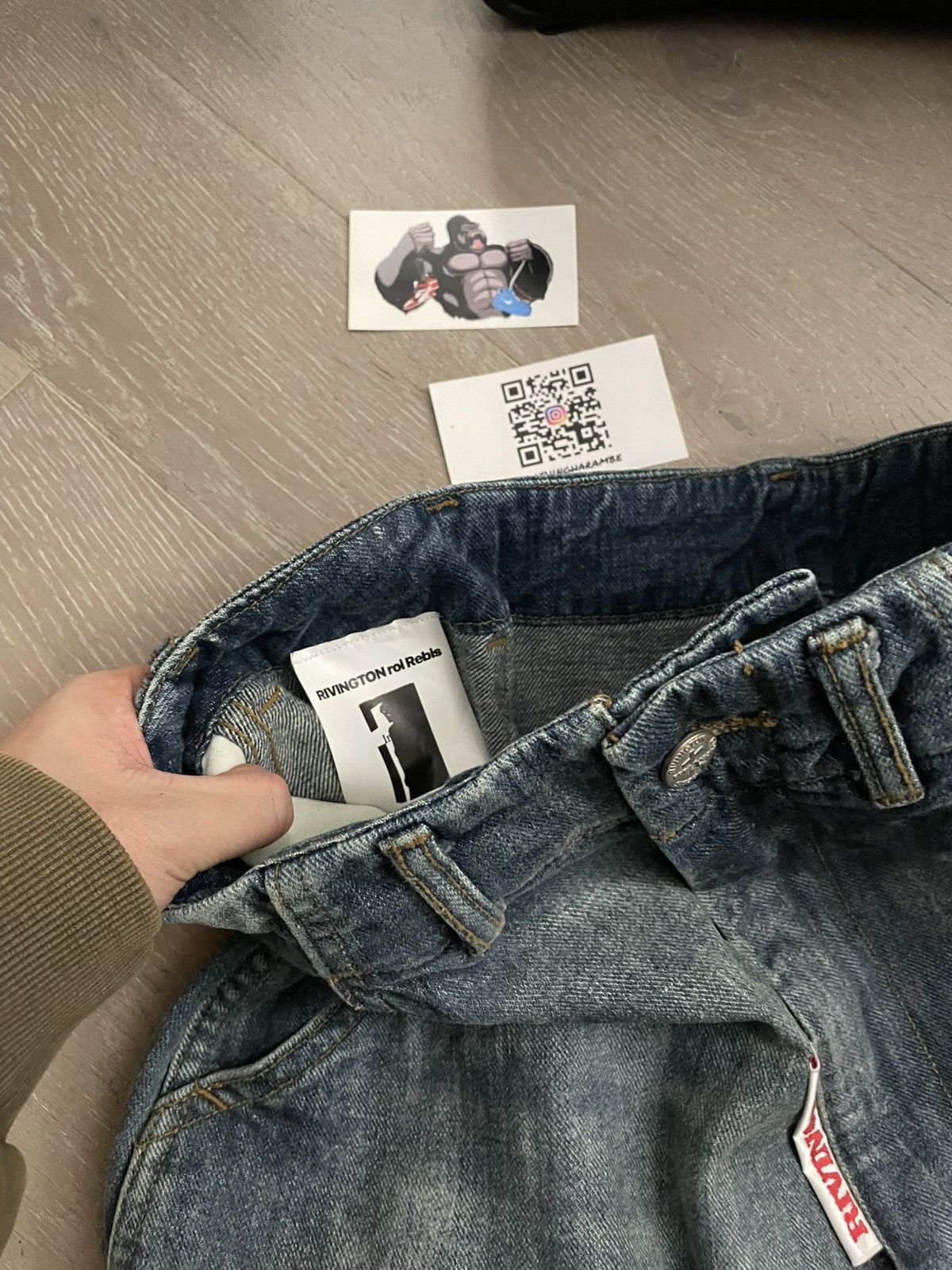 RRR-123 RRR123 Corinth Pants Dark Indigo Size US 32 / EU 48 - 6 Thumbnail