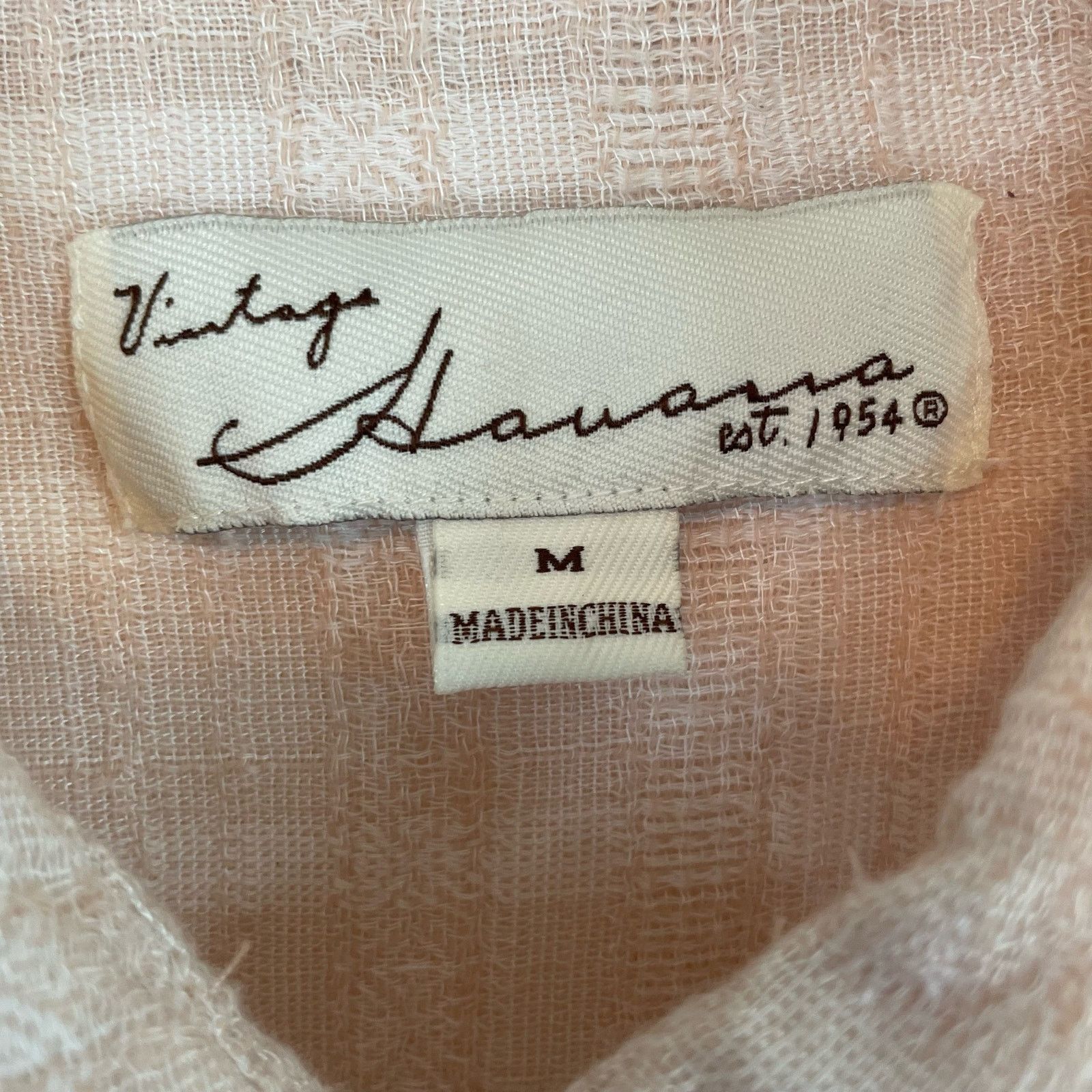 Vintage Havana Vintage Havana Pink Blouse M Women Ruffle Long Sleeve Button Size M / US 6-8 / IT 42-44 - 5 Thumbnail