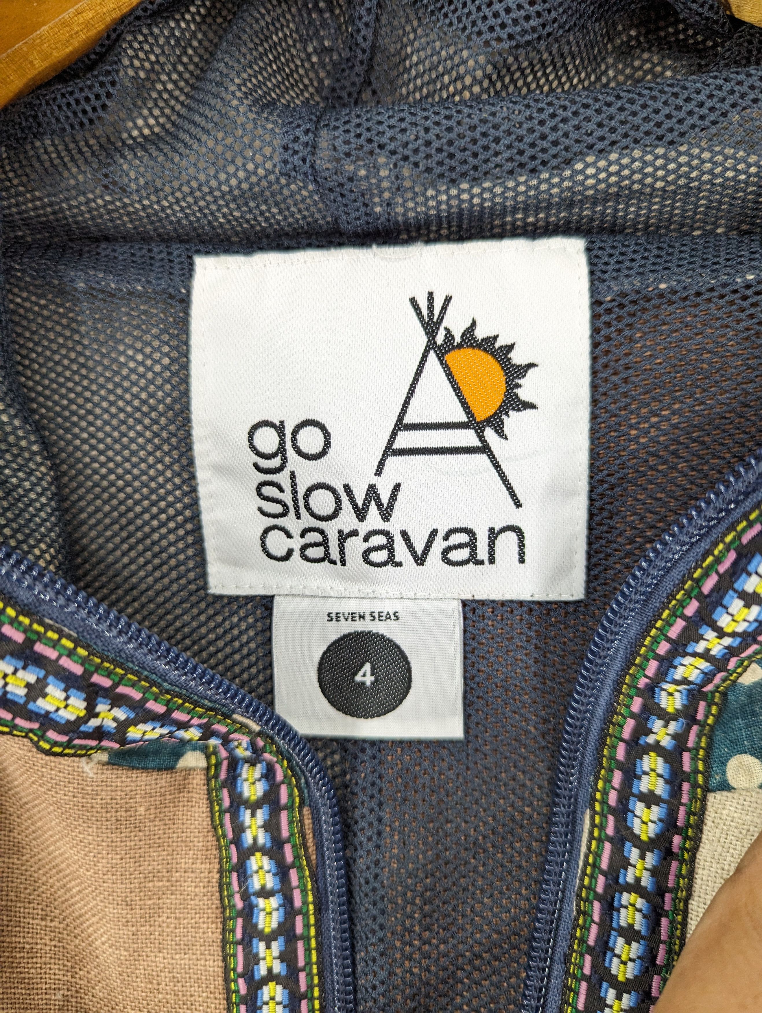 go slow caravan 🔥RARE🔥Go Slow Caravan Multicolor Zipper Hoodie Jacket Size US L / EU 52-54 / 3 - 10 Thumbnail