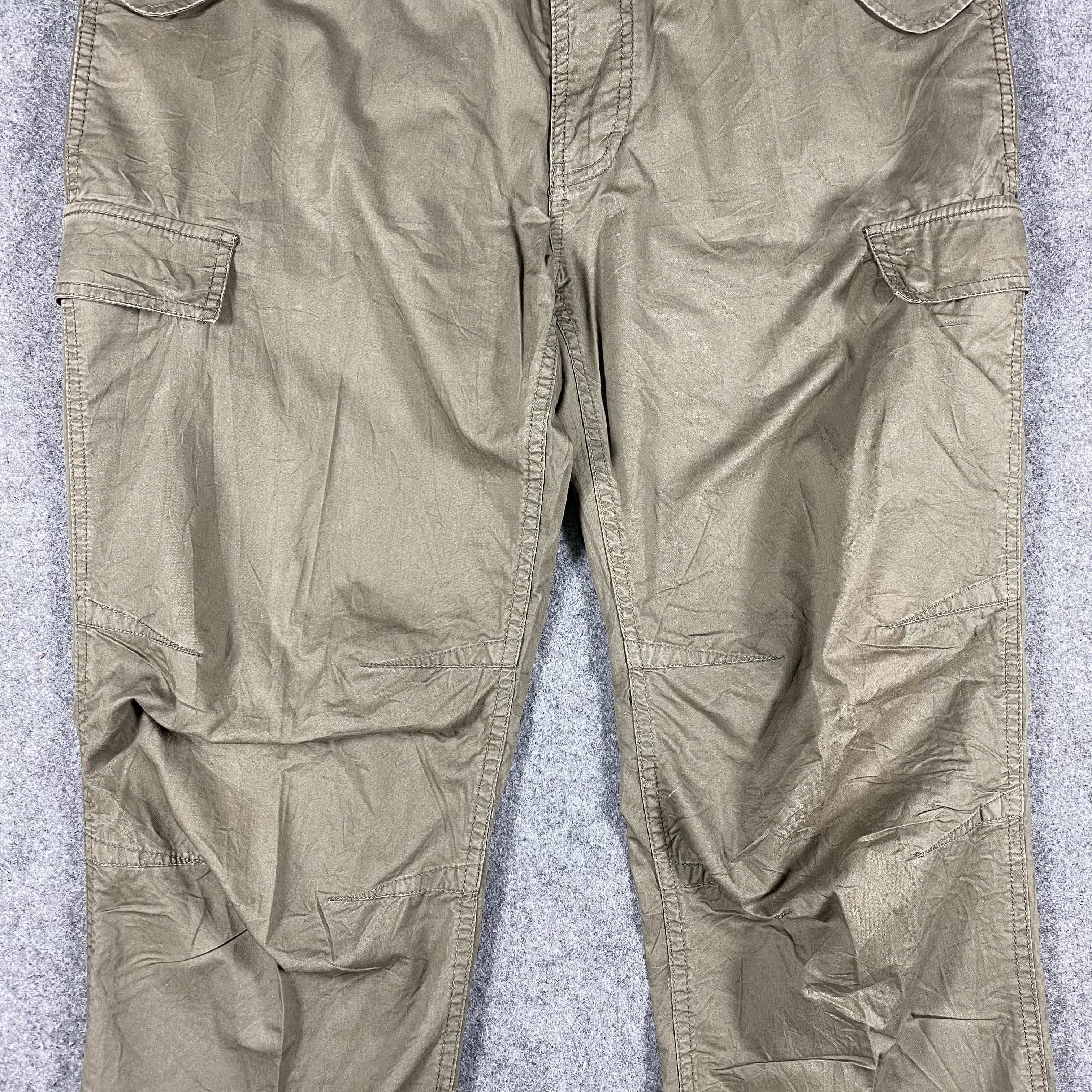 Japanese Brand Japanese Real Crush Multipocket Tactical Bondage Cargo Pants Size US 32 / EU 48 - 4 Thumbnail