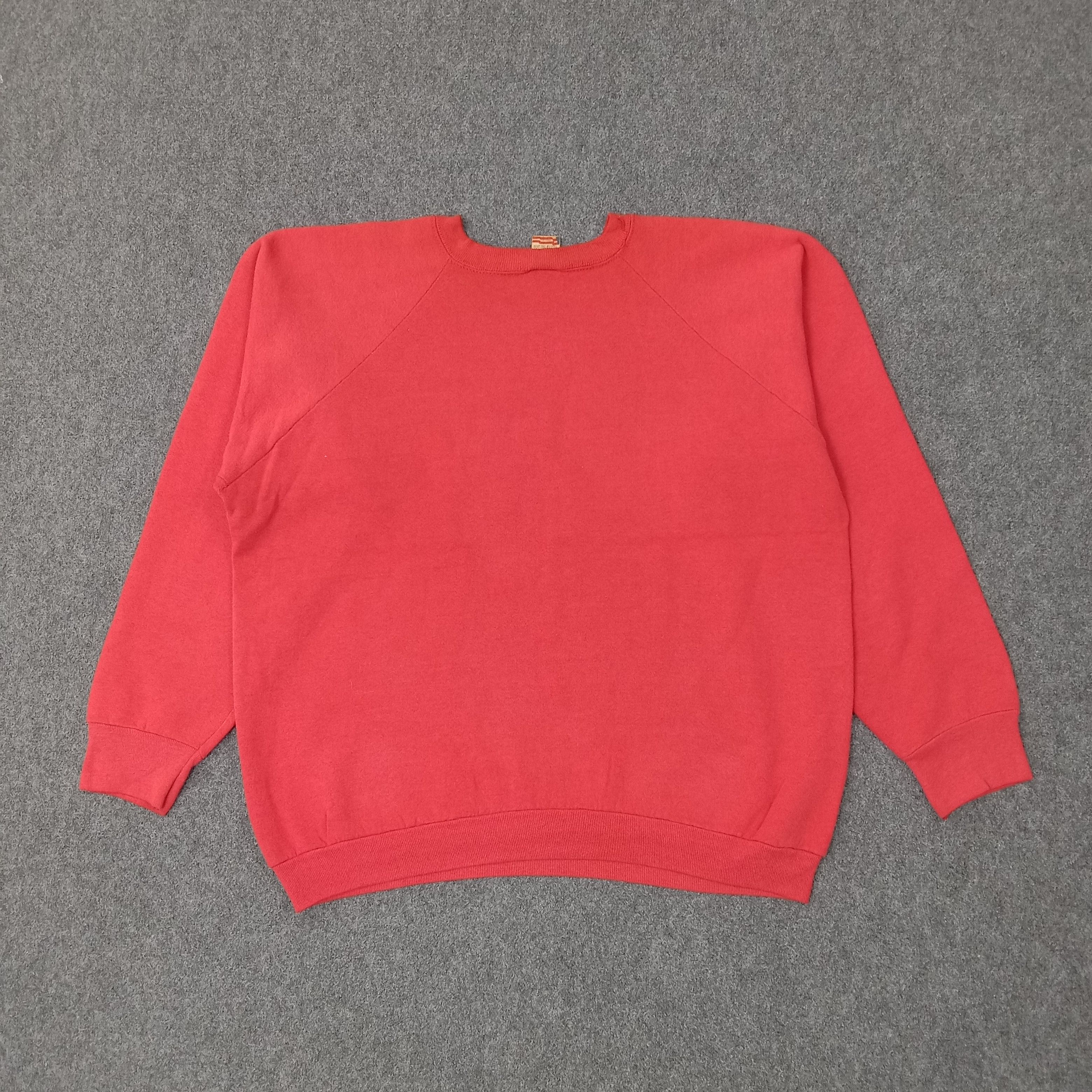 Fruit Of The Loom 90's Chevron American Company Brand Sweatshirt C257N6 Size US XL / EU 56 / 4 - 4 Thumbnail