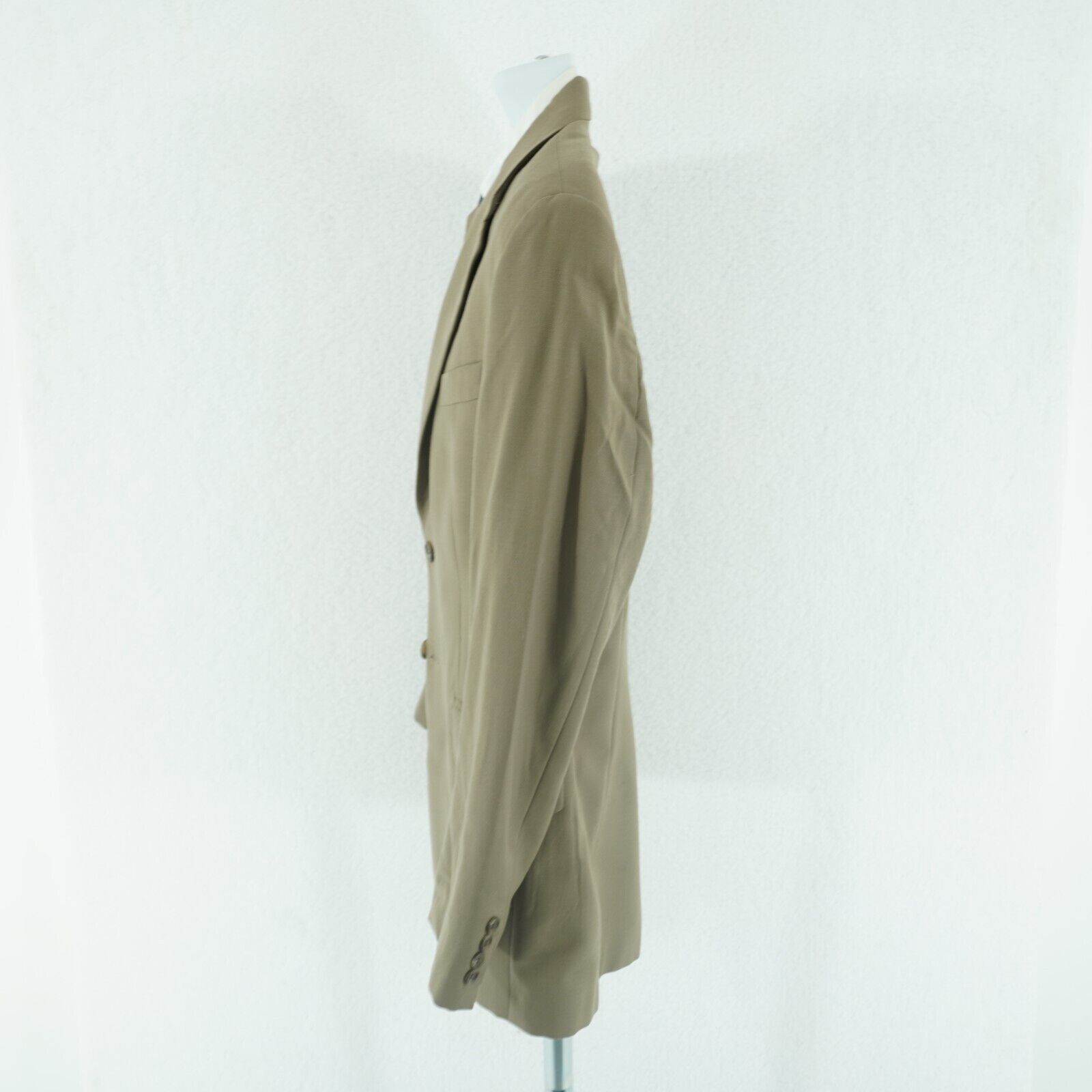 Ralph Lauren Chaps Ralph Lauren Wool Tan 2 Button Blazer 40R Suit Jacket Size 40R - 5 Thumbnail