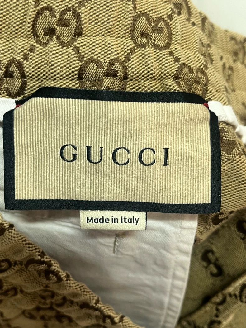 Gucci Gucci Old flower full-print khaki trousers Size US 36 / EU 52 - 3 Thumbnail