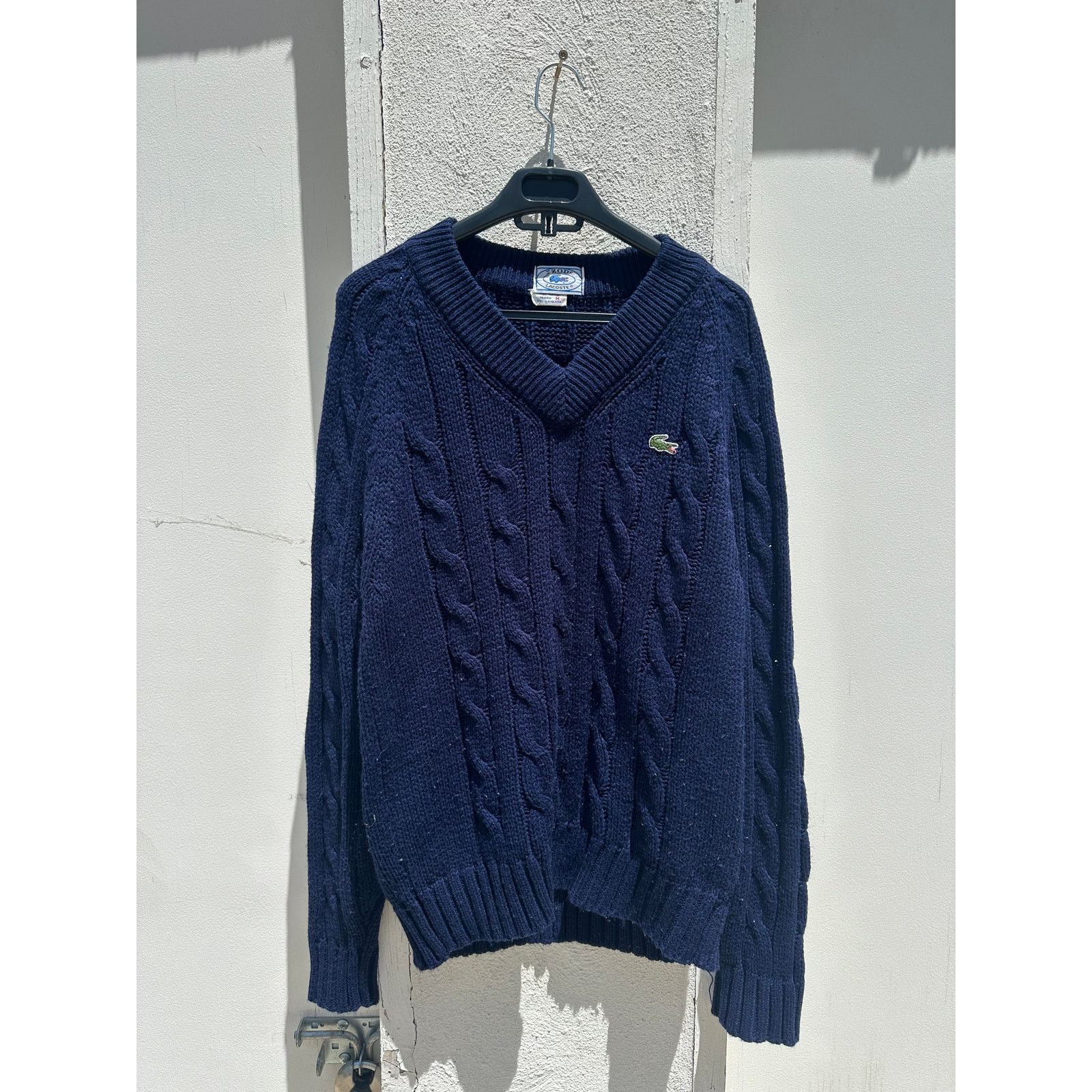 Lacoste Vintage 80s Lacoste Sweater Size US M / EU 48-50 / 2 - 1 Thumbnail