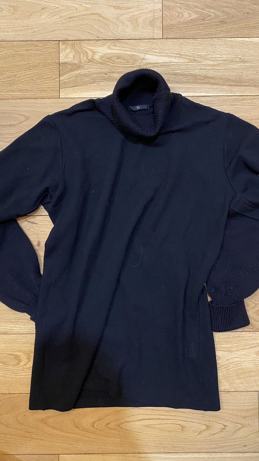 Y's × Yohji Yamamoto AW98 Y’s Black Turtleneck Sweater Yohji Yamamoto Size US XS / EU 42 / 0 - 3 Thumbnail