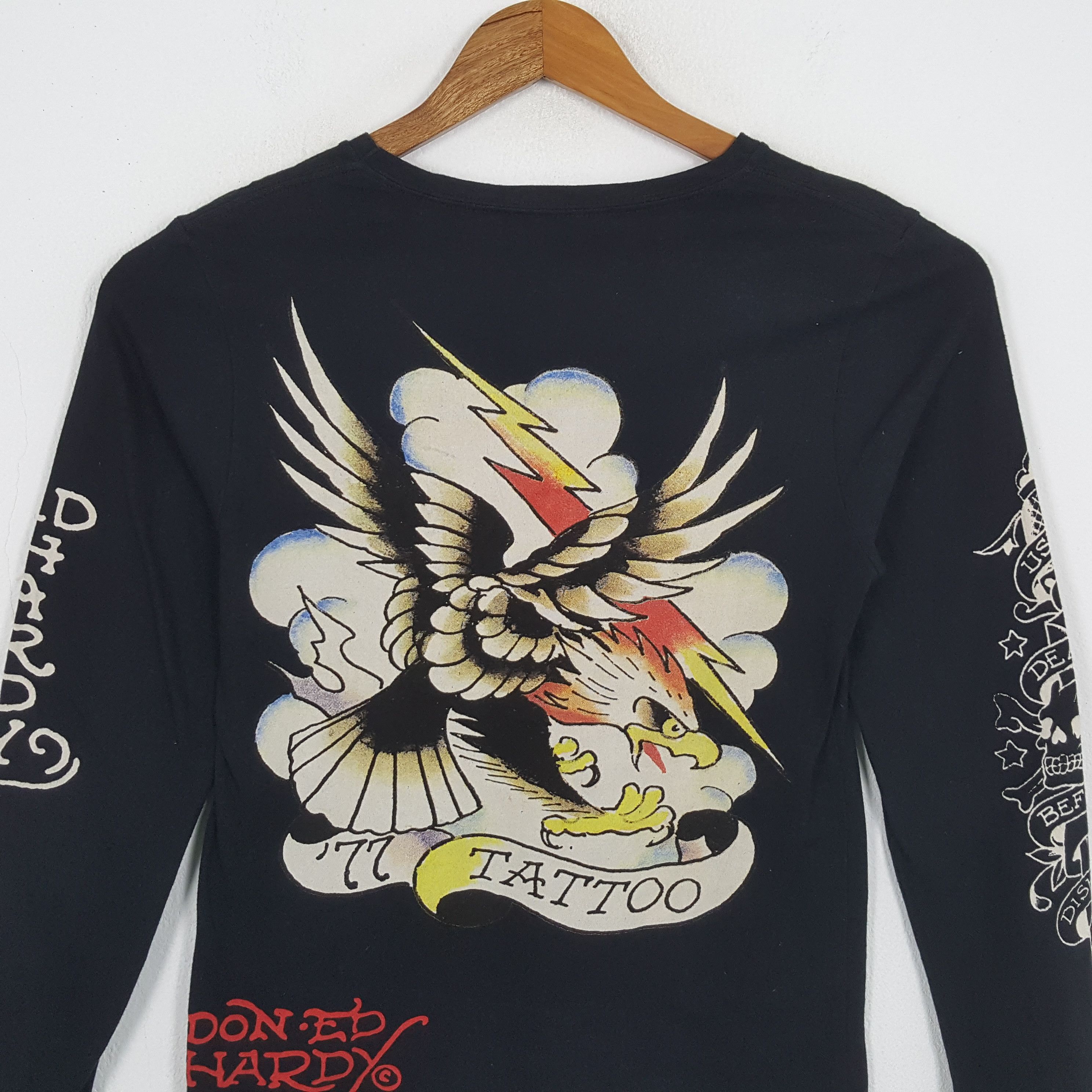 Christian Audigier × Ed Hardy × Vintage Vintage ED-HARDY by CHRISTIAN AUDIGIER Designer Brand Tees Size US S / EU 44-46 / 1 - 4 Thumbnail