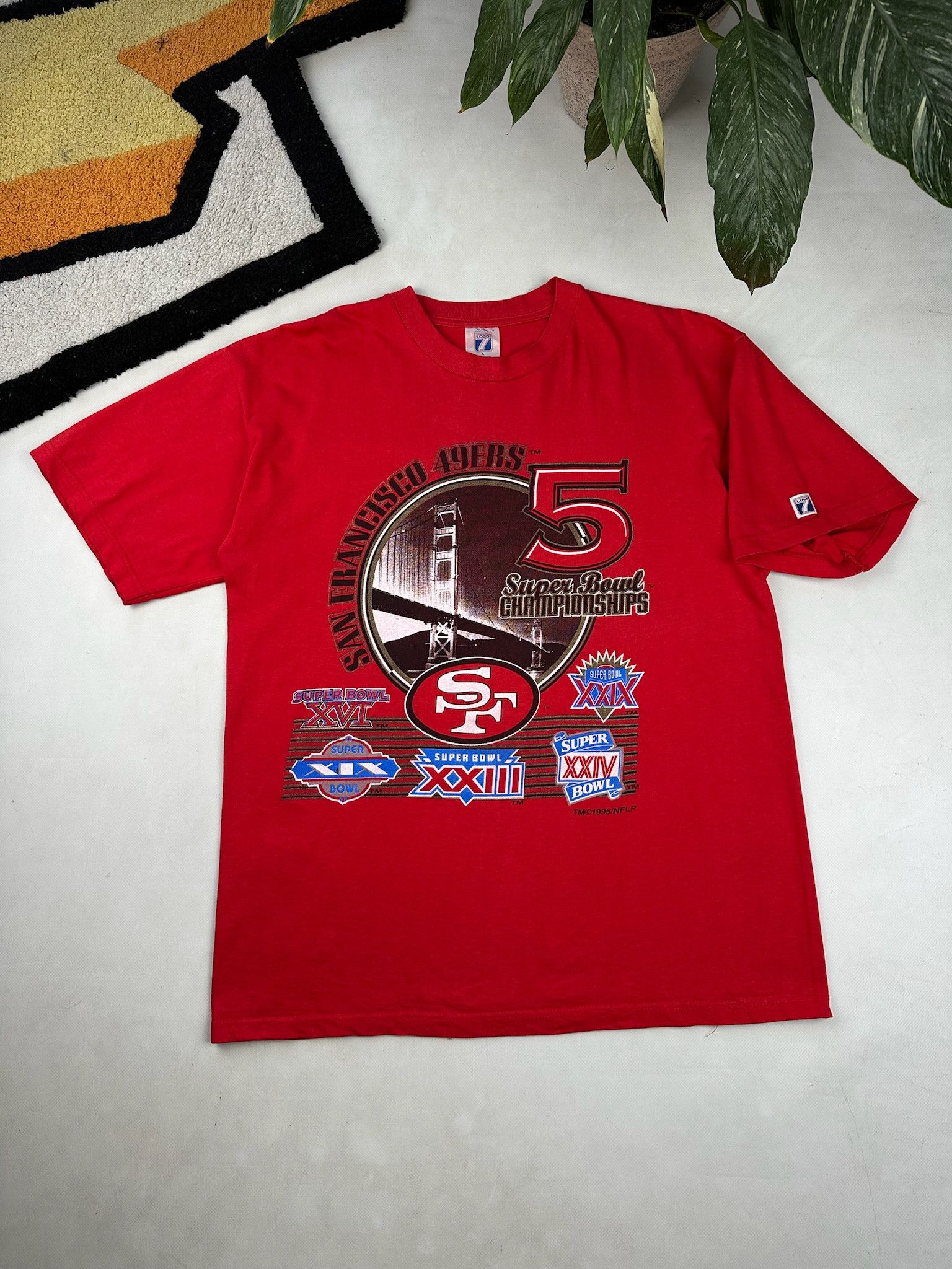 Vintage 1995 San Francisco 49ers Superbowl Tee XL