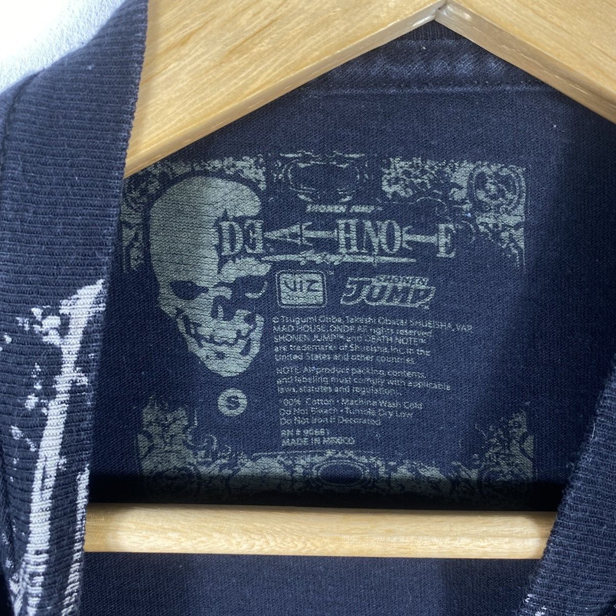 Anime Vintage 00's DEATH NOTE Anime Fullprinted Graphic Tee Shirt Size US S / EU 44-46 / 1 - 6 Thumbnail