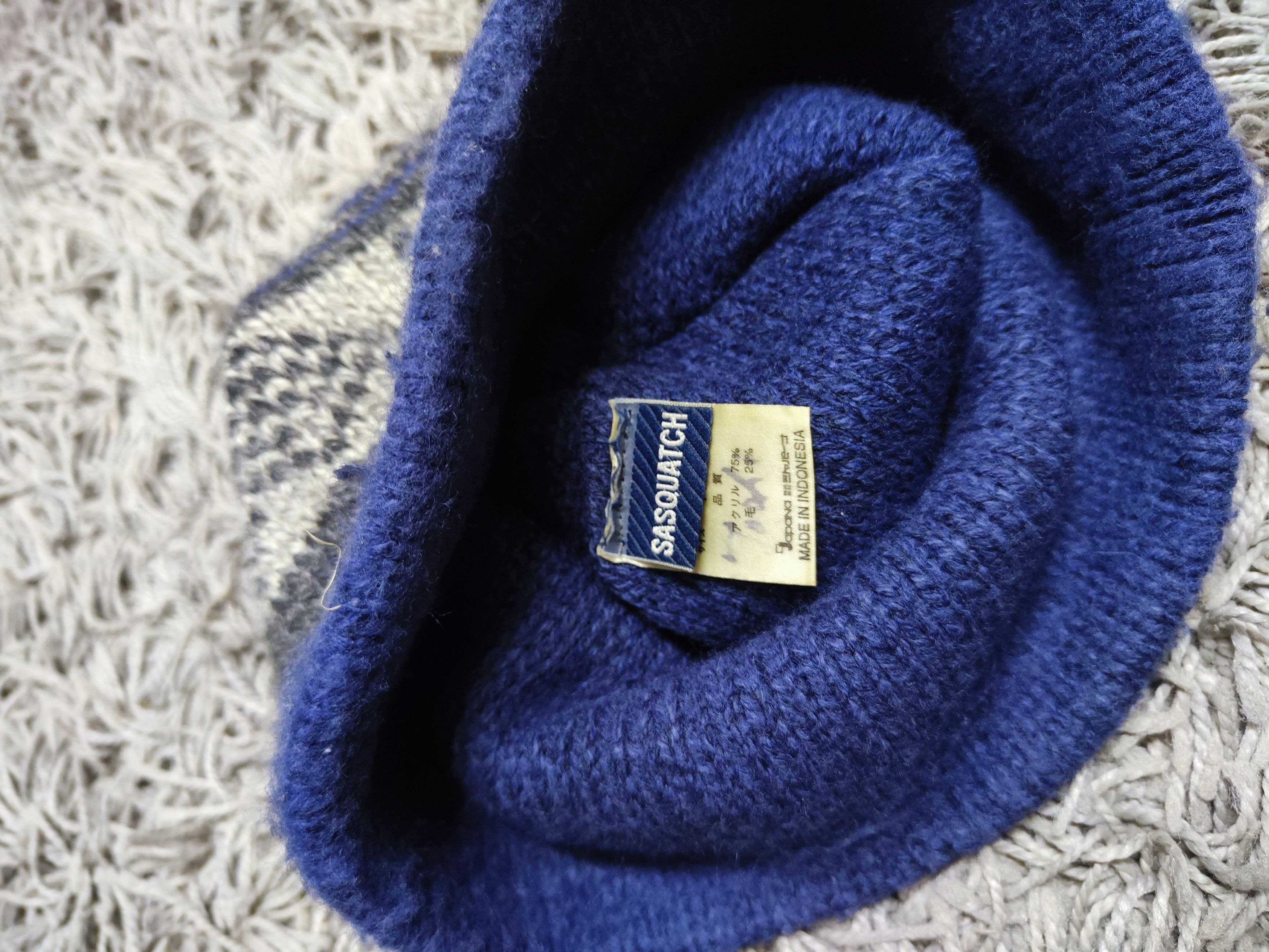 Sasquatchfabrix × Vintage Wool Beanie Size ONE SIZE - 2 Thumbnail