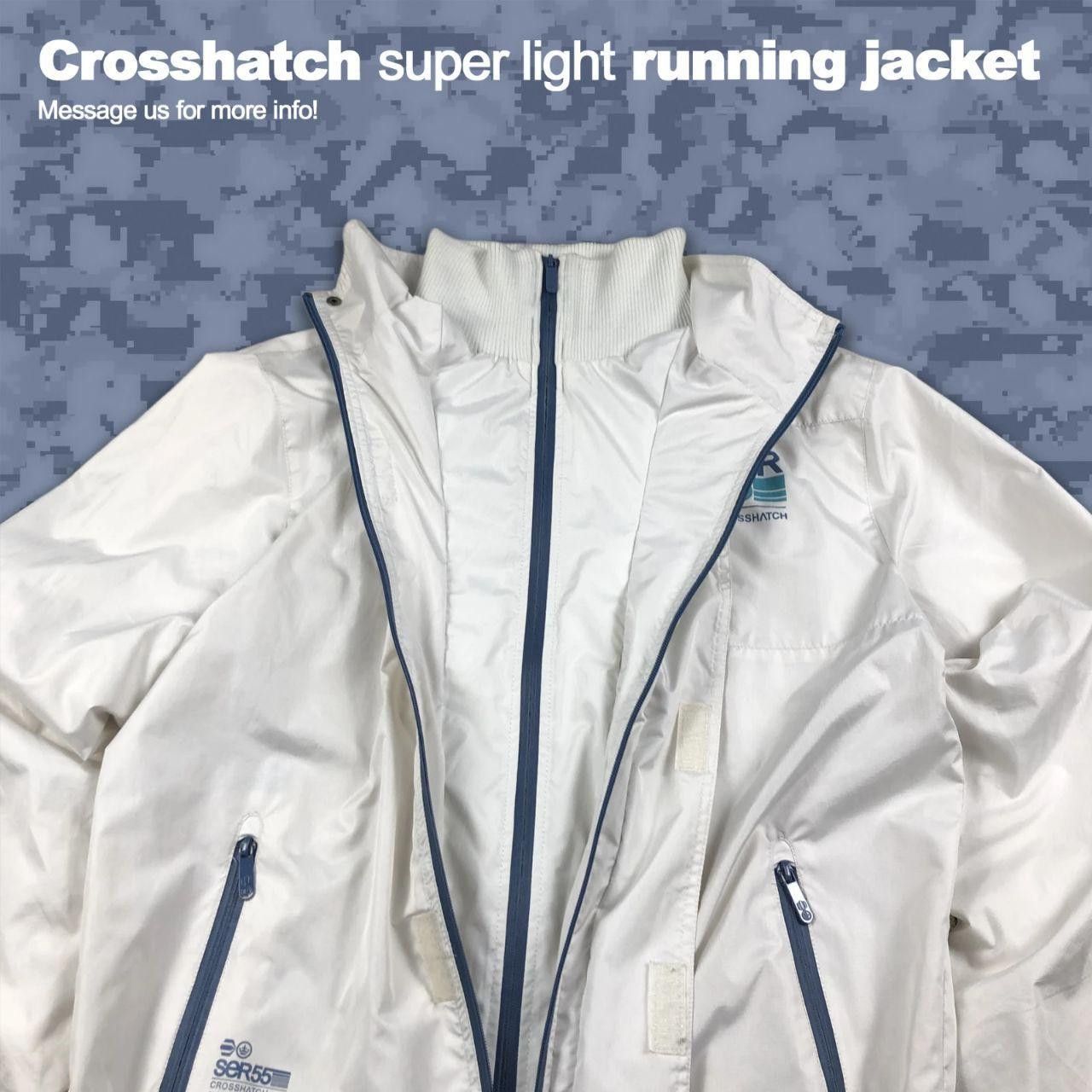 Other Lightweight Crosshatch running windbreaker jacket Size US M / EU 48-50 / 2 - 5 Thumbnail