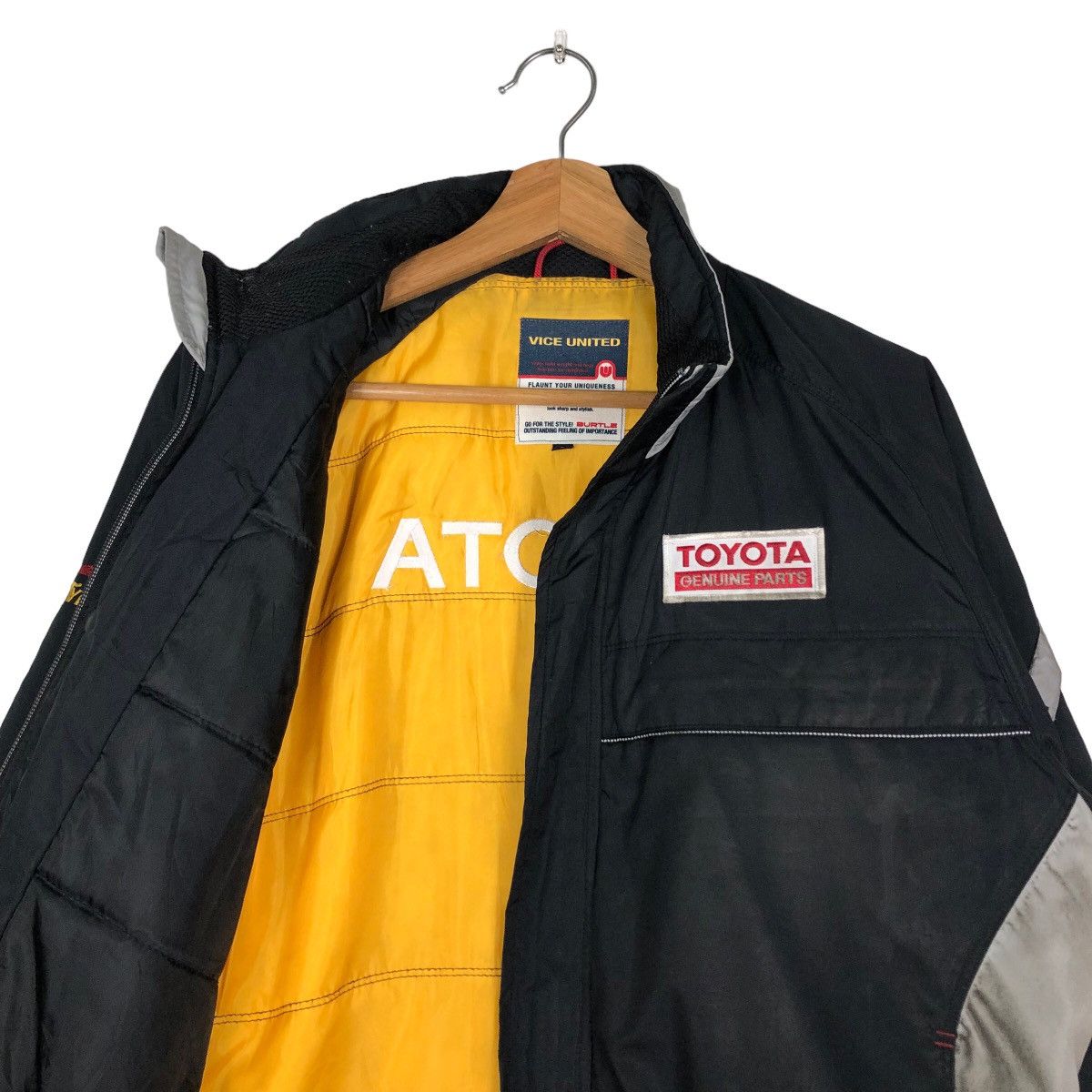 Japanese Brand 🔥Vintage Bomber Jacket Toyota Good Year Racing Style Size US S / EU 44-46 / 1 - 12 Thumbnail