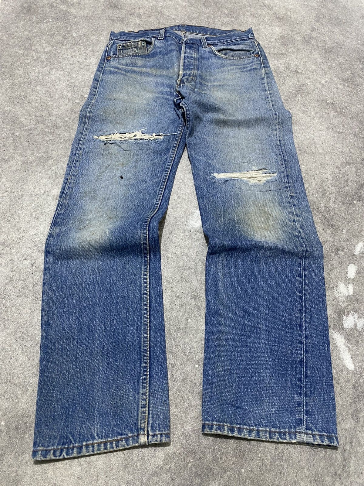 Levi's Levi’s distressed jeans Size US 32 / EU 48 - 2 Thumbnail