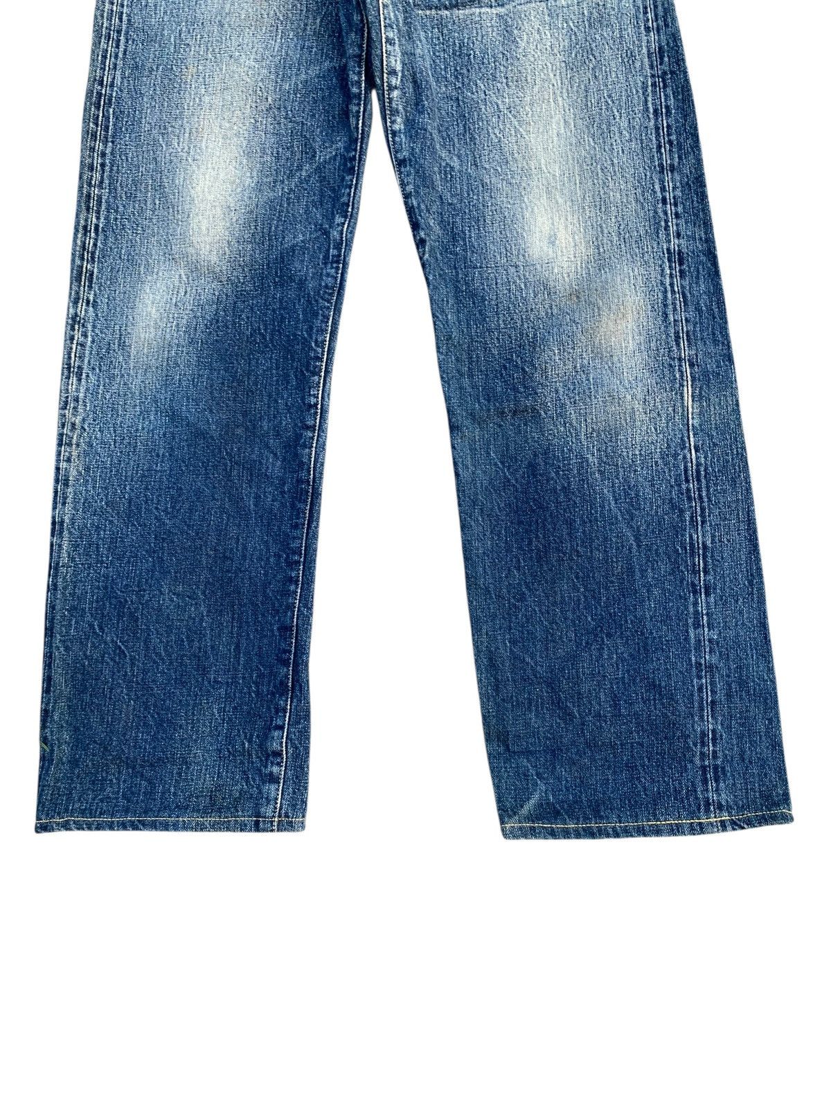 Kapital VINTAGE BURGUS PLUS SELVEDGE BUTTON FLY JAPANESE RAW DENIM Size US 32 / EU 48 - 7 Thumbnail
