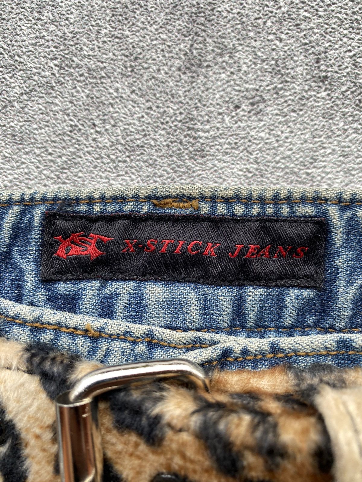 If Six Was Nine × Japanese Brand × Le Grande Bleu (L.G.B.) 2000s XST Mudwashed Flared Jean Pant Size US 30 / EU 46 - 5 Thumbnail