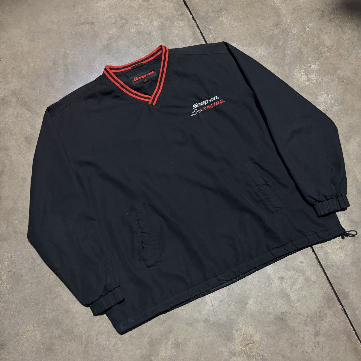 Vintage Vintage Snap On Tools Racing Windbreaker Jacket Lightweight Size US XL / EU 56 / 4 - 3 Thumbnail