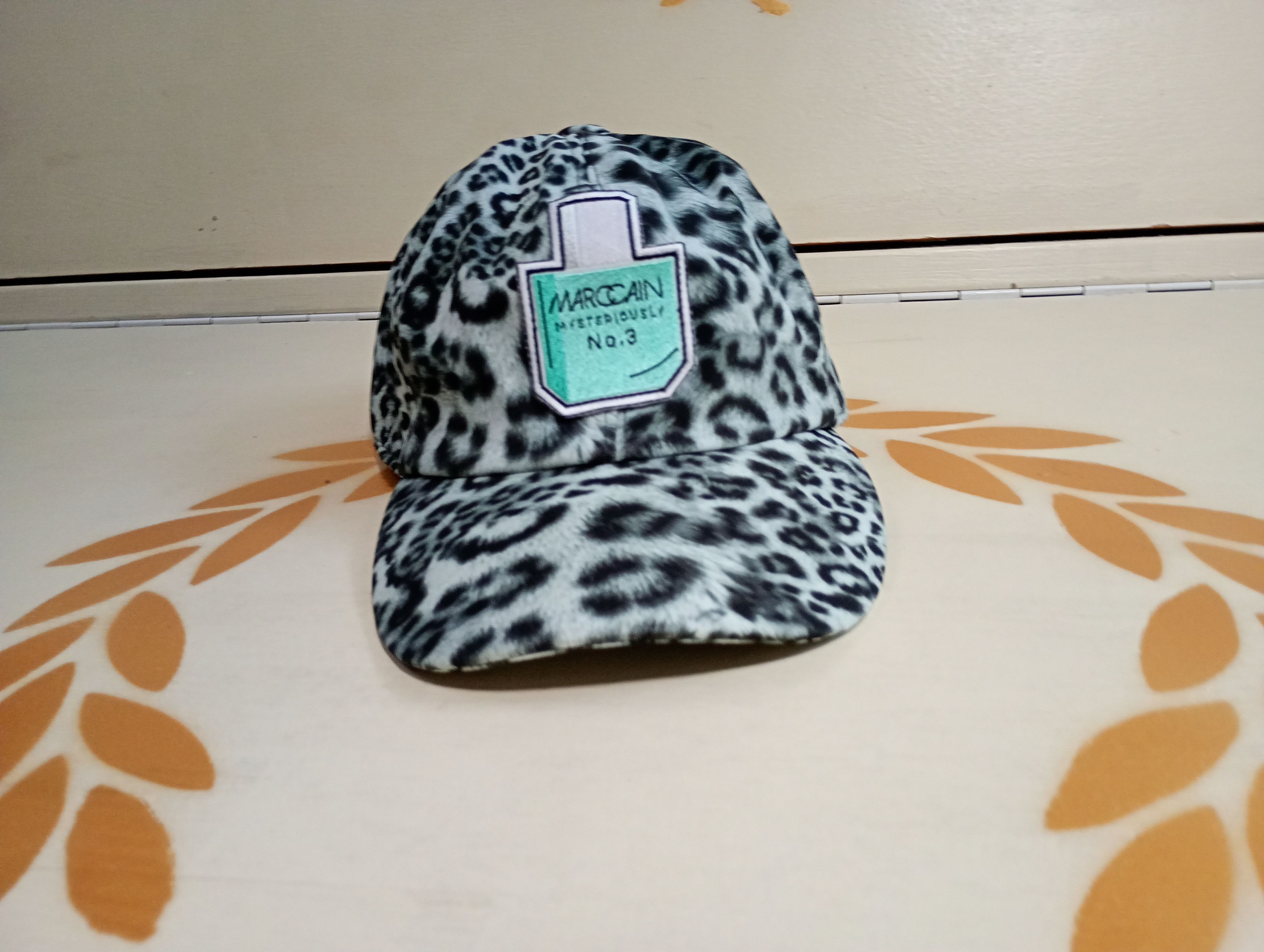Vintage Marc Cain Leopard Print Cap Vintage Size ONE SIZE - 3 Thumbnail