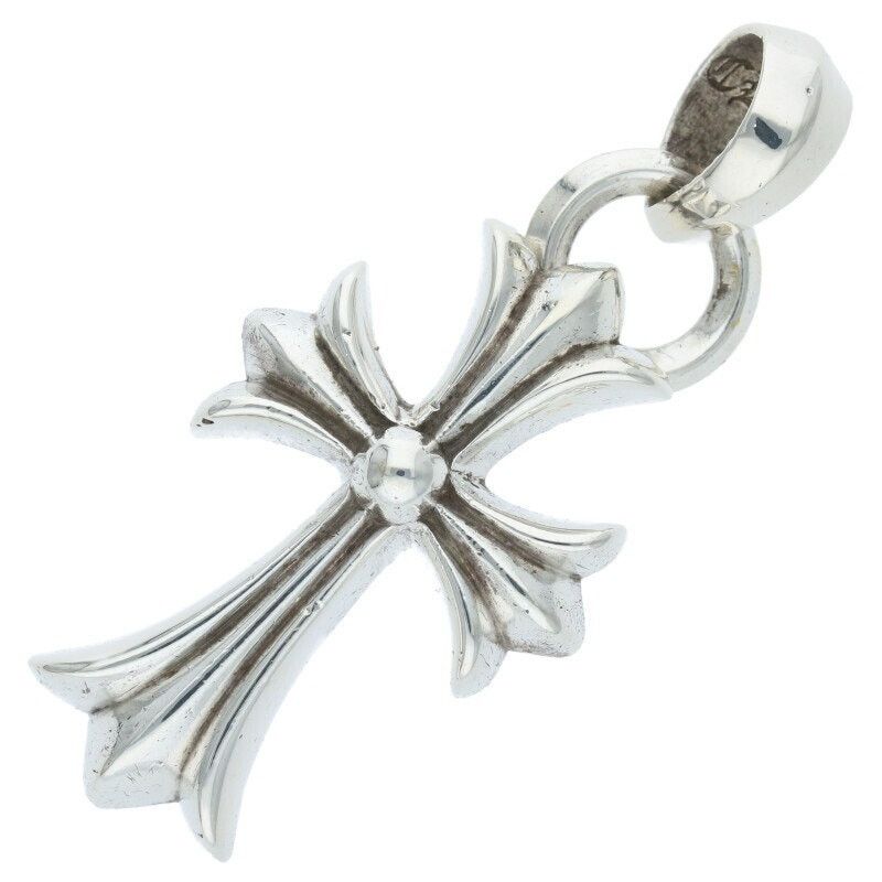 Chrome Hearts Chrome Hearts Small Cross Silver Necklace Size ONE SIZE - 1 Thumbnail
