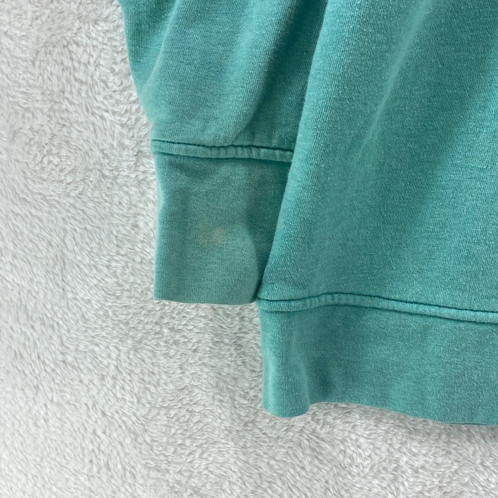 Carhartt Carhartt Green Womens XXL Hoodie Hooded Sweatshirt 1/4 Zip Pullover Pockets Size XXL / US 16-18 / IT 52-54 - 5 Thumbnail
