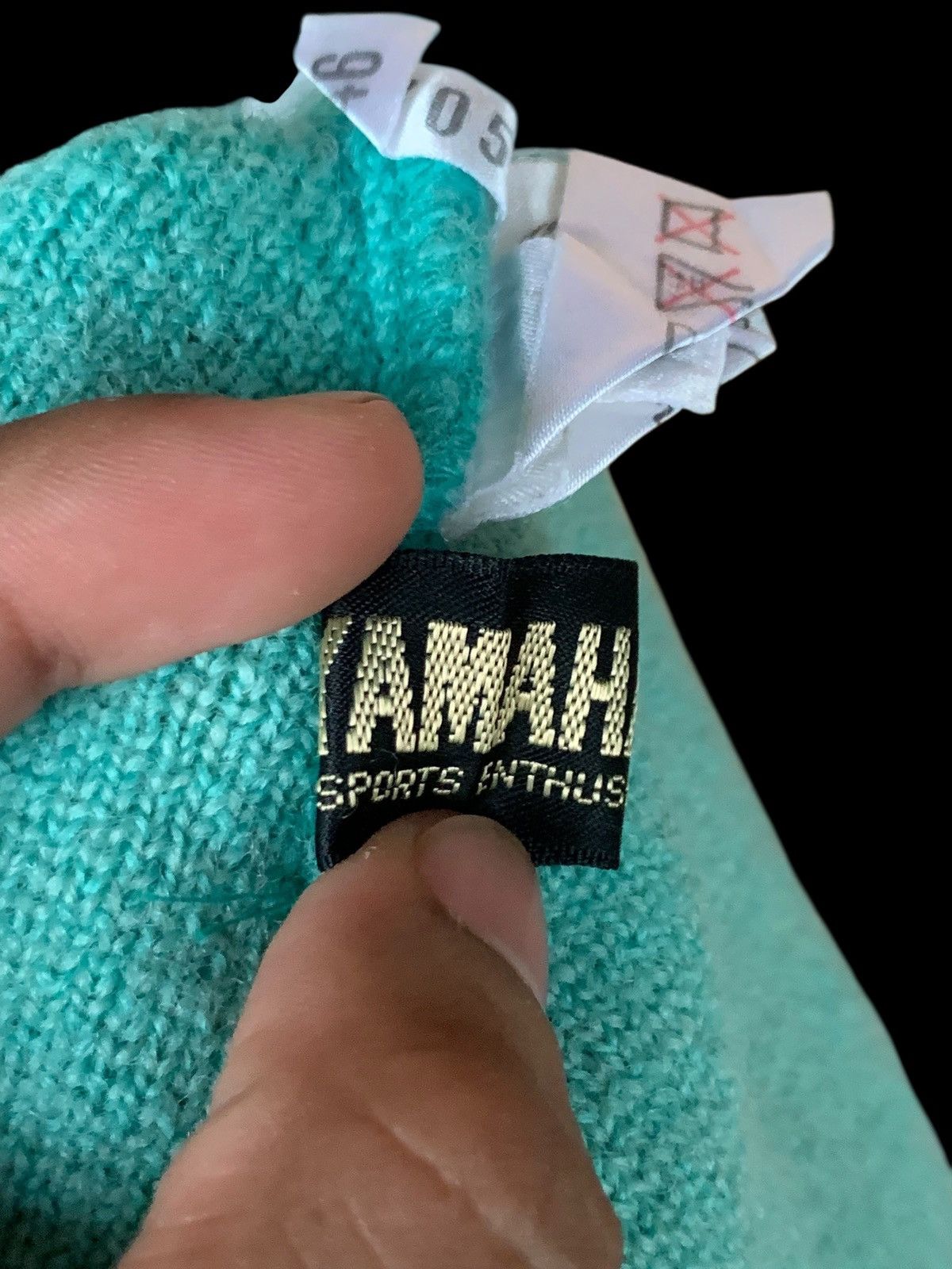 Japanese Brand × Vintage × Yamaha Yamaha Vintage Rare Knit Beanie Hat Size ONE SIZE - 10 Thumbnail