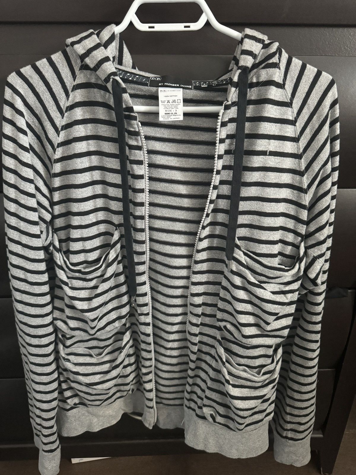 Number (N)ine Number (N)ine Cargo Hoodie Size US L / EU 52-54 / 3 - 2 Thumbnail