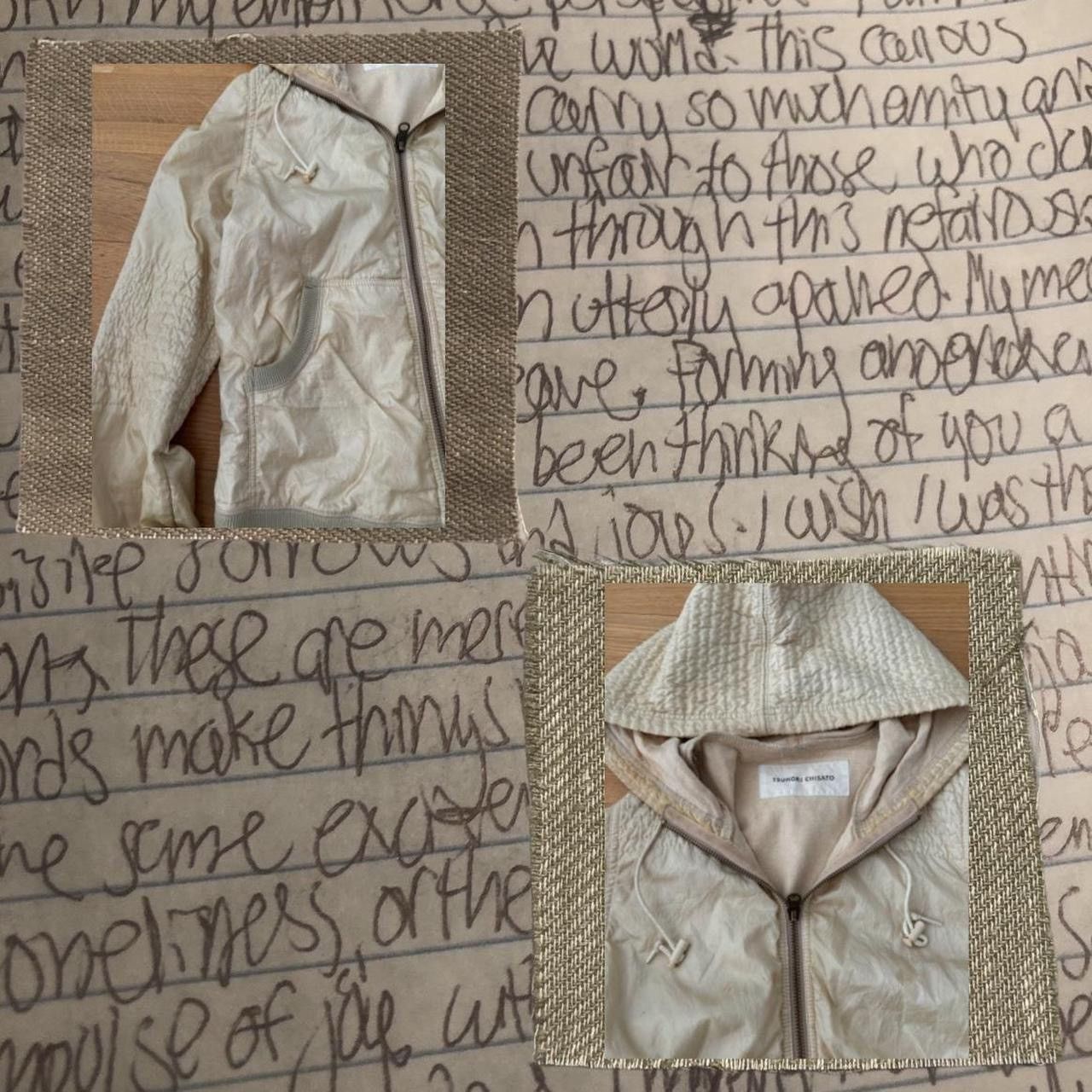 Japanese Brand × Tsumori Chisato vintage tsumori chisato cream windbreaker jacket Size S / US 4 / IT 40 - 4 Thumbnail