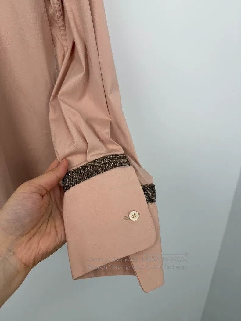 Brunello Cucinelli Brunello Cucinelli Solid Color Crystal Decorated Long-slee Size S / US 4 / IT 40 - 5 Thumbnail
