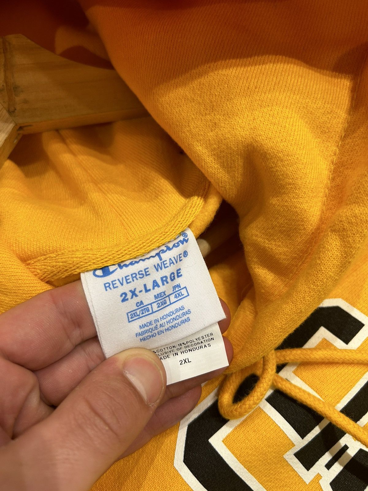 Champion × Virgil Abloh Champion X Virgil Abloh Dark Side Of the Rainbow Hoodie Size US XXL / EU 58 / 5 - 4 Thumbnail