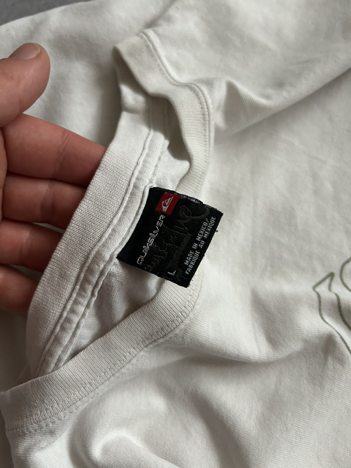 Quicksilver × Vintage Vintage Quicksilver big logo y2k shirt mens Size US L / EU 52-54 / 3 - 5 Thumbnail