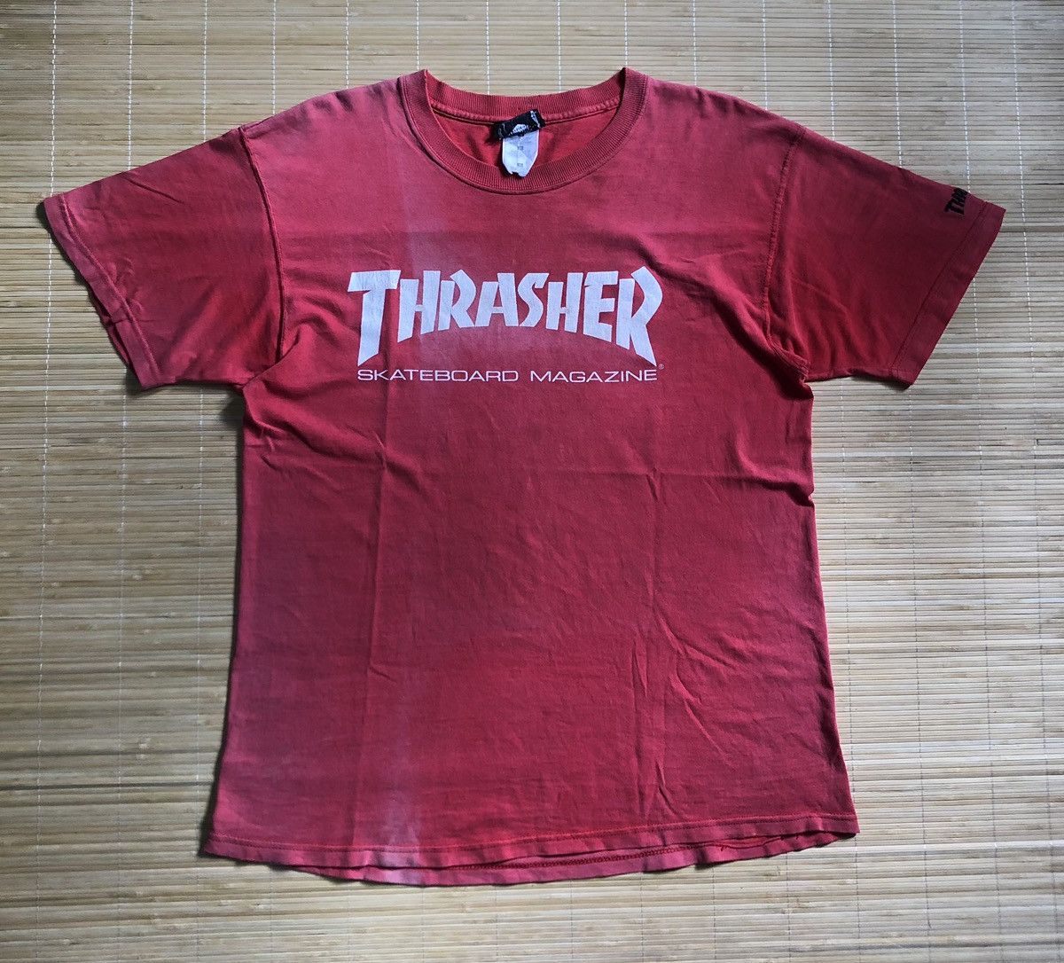 Hook-Ups × Shorty's Skateboards × Thrasher Vintage late 90s Thrasher skateboarding tee distressed Size US L / EU 52-54 / 3 - 1 Thumbnail