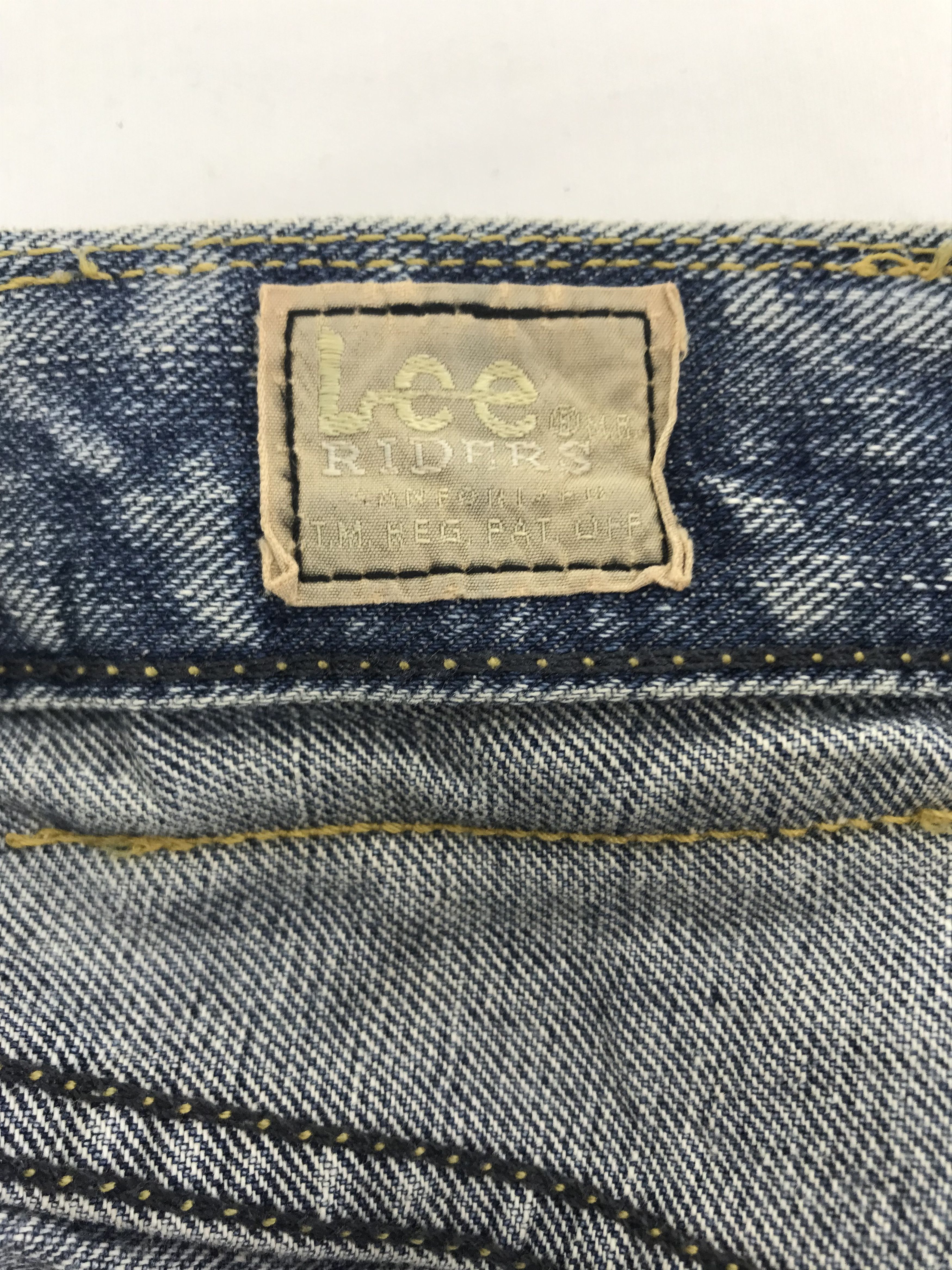 Lee Vintage Lee Riders Distressed Flare Jeans Size US 32 / EU 48 - 9 Thumbnail