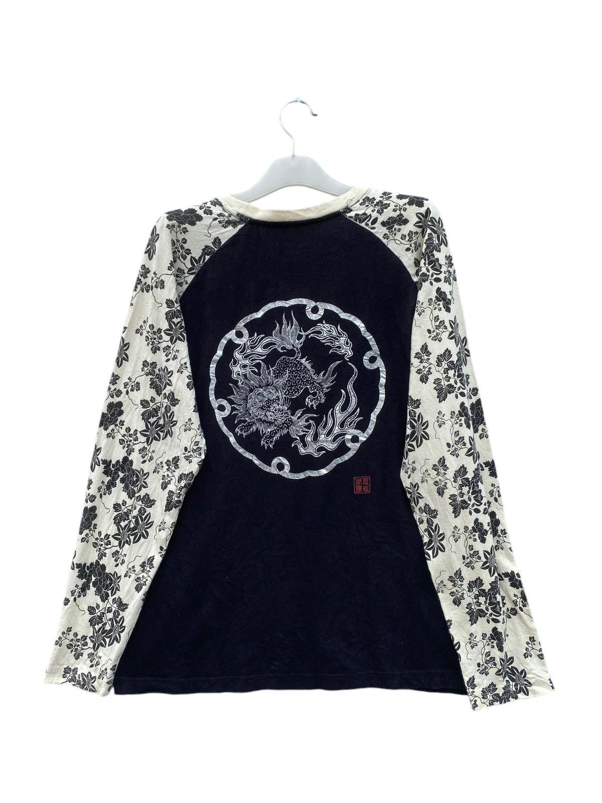 Vintage Vintage Dragon Sukajan Style Raglan Tees Size US L / EU 52-54 / 3 - 2 Thumbnail