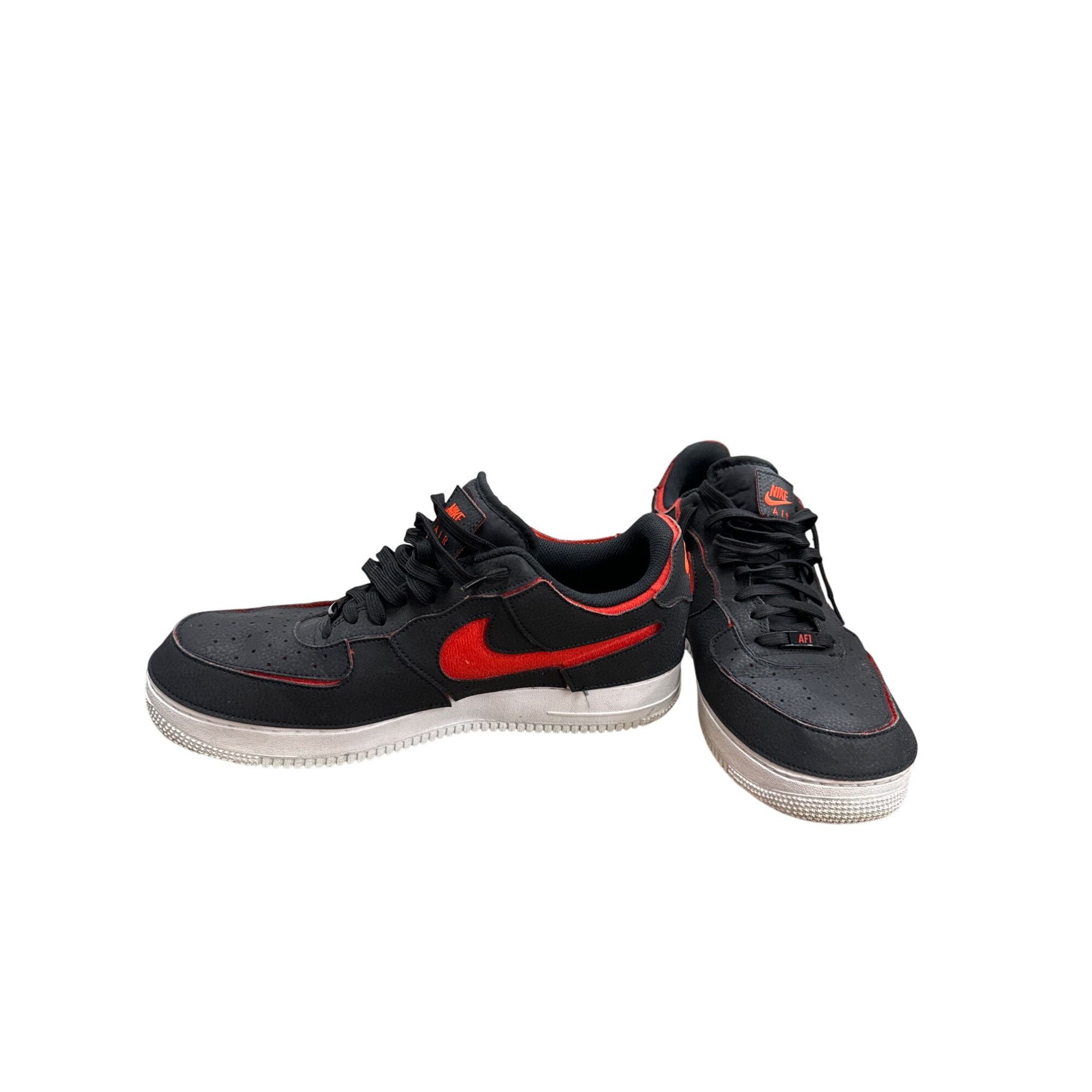 Nike Nike Air Force 1 Mens black chile low shoes sneakers 11 SKU Size US 11 / EU 44 - 2 Thumbnail