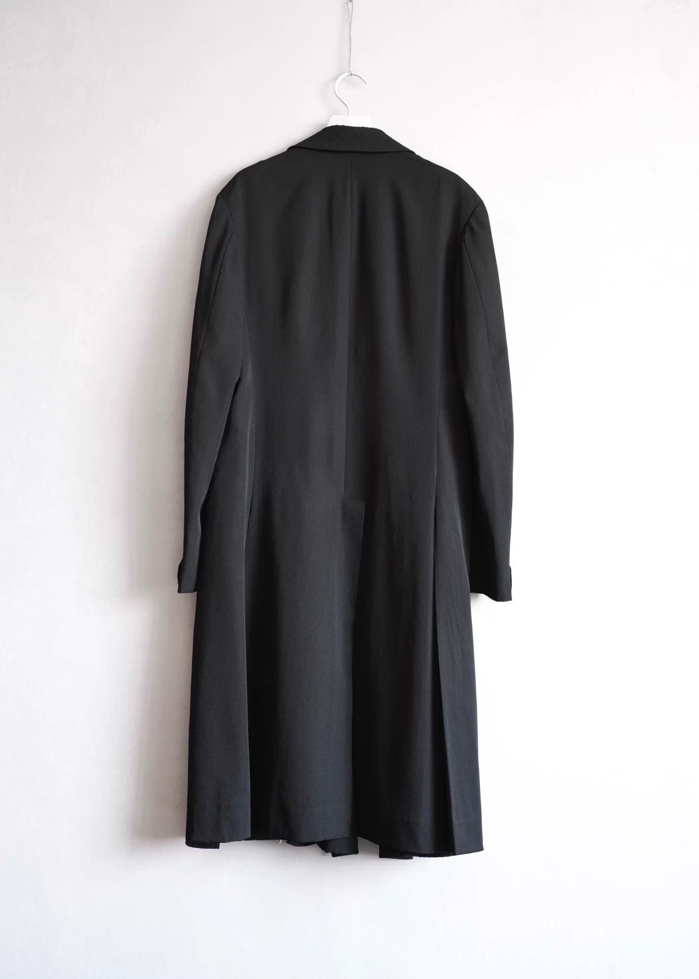 Yohji Yamamoto Yohji Yamamoto 11AW Black Double-Breasted Coat Sample Size US M / EU 48-50 / 2 - 3 Thumbnail