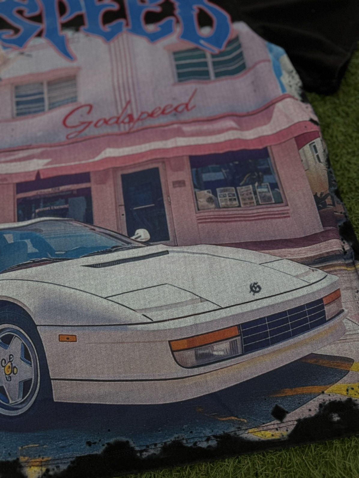 Godspeed Godspeed Black Miami Car Tee Shirt Size XL (NEW) Size US XL / EU 56 / 4 - 6 Thumbnail