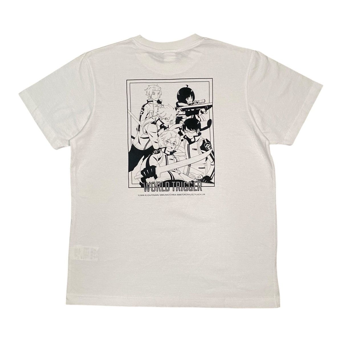 Anime WORLD TRIGGER DEFENSE ORGANIZATION MIKADO CITY ANIME TEE Size US M / EU 48-50 / 2 - 1 Thumbnail