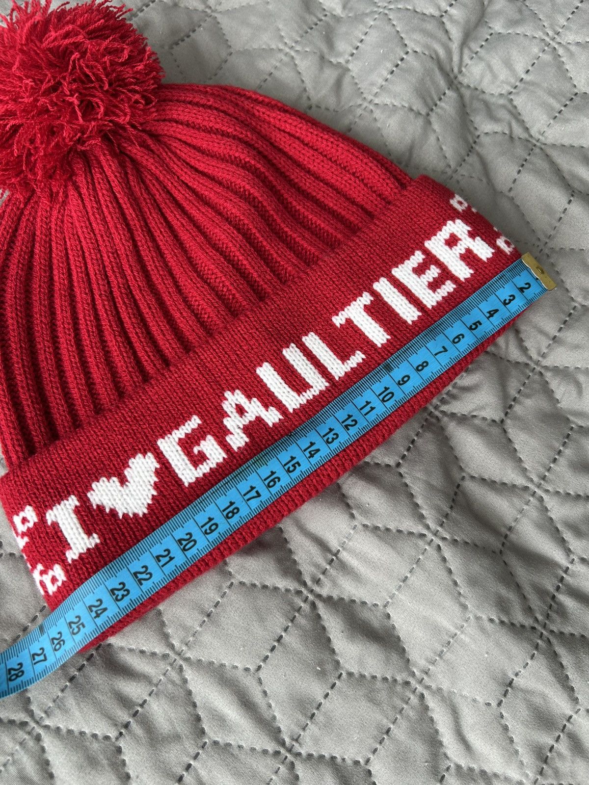 Jean Paul Gaultier Jean Paul Gaultier "I Love Gaultier" Vintage Luxury hat Size ONE SIZE - 14 Thumbnail
