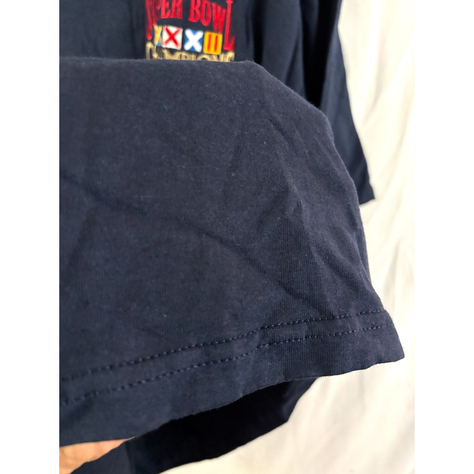 Lee Vintage Denver Broncos Super Bowl XXXII T-Shirt Navy Lee XL Size US XL / EU 56 / 4 - 10 Thumbnail
